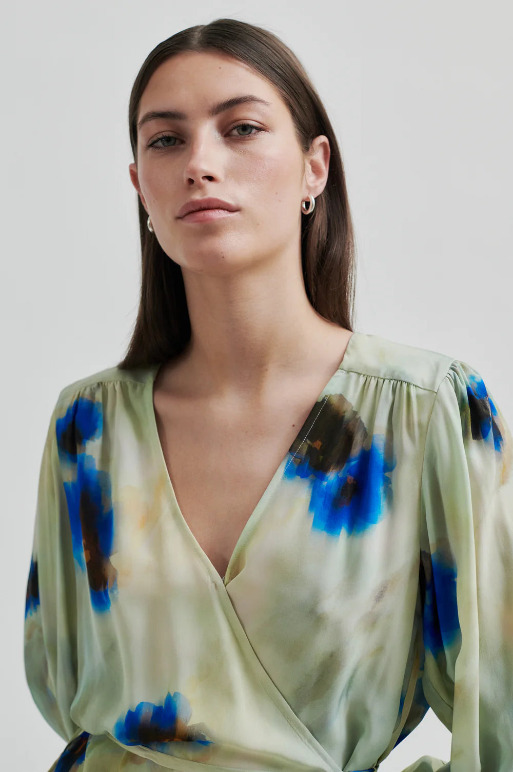 Thistle Wrap Blouse | Surf the Web