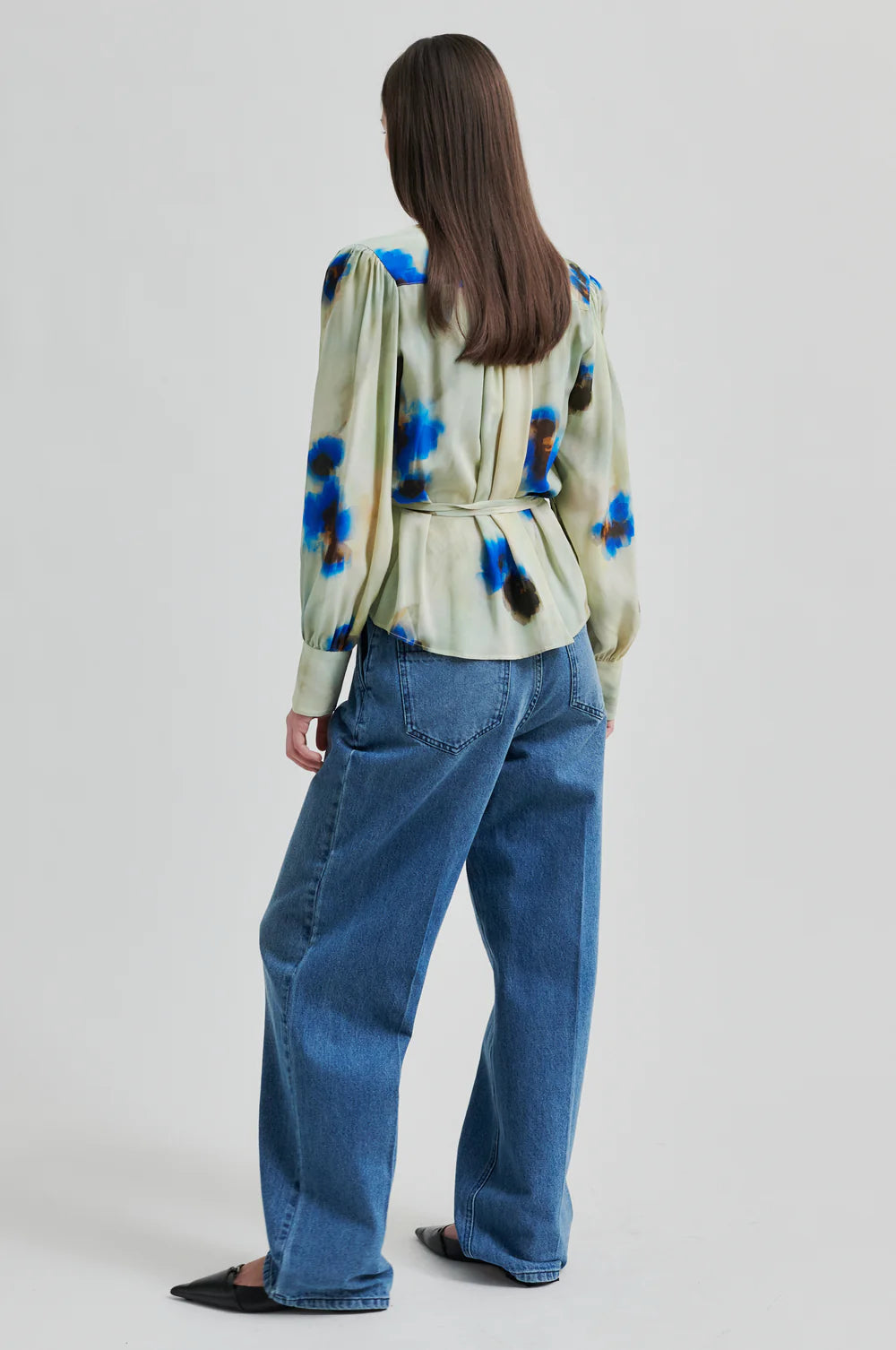 Thistle Wrap Blouse | Surf the Web