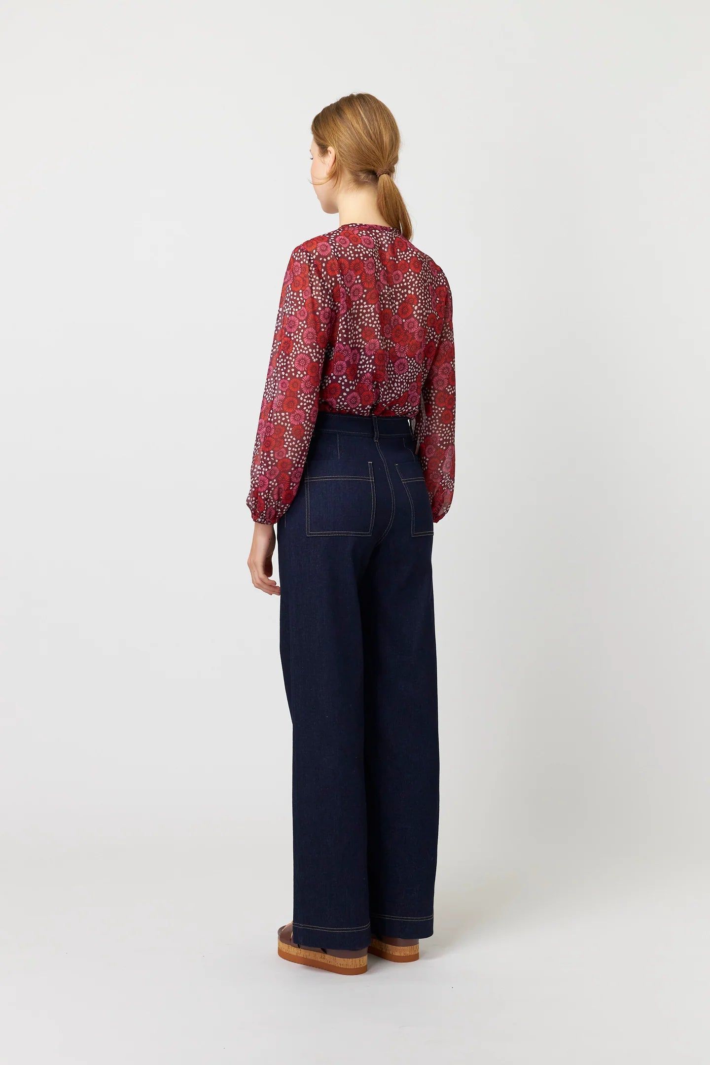 Kate Sylvester | Denim Trouser | Dark Indigo | Palm Boutique