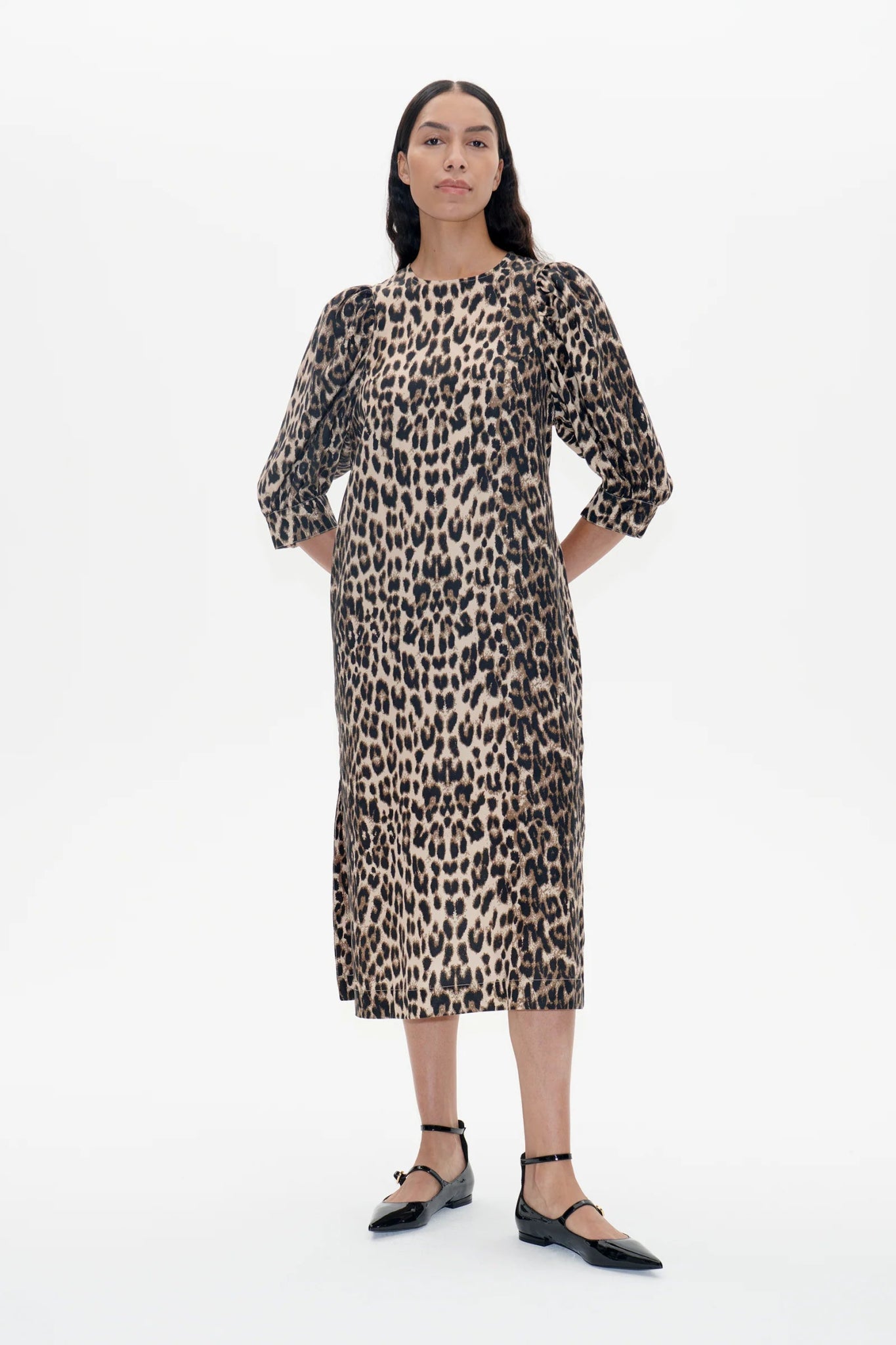 Baum Und Pferdgarten | Alya Dress | Brown Baum Leopard | Palm Boutique