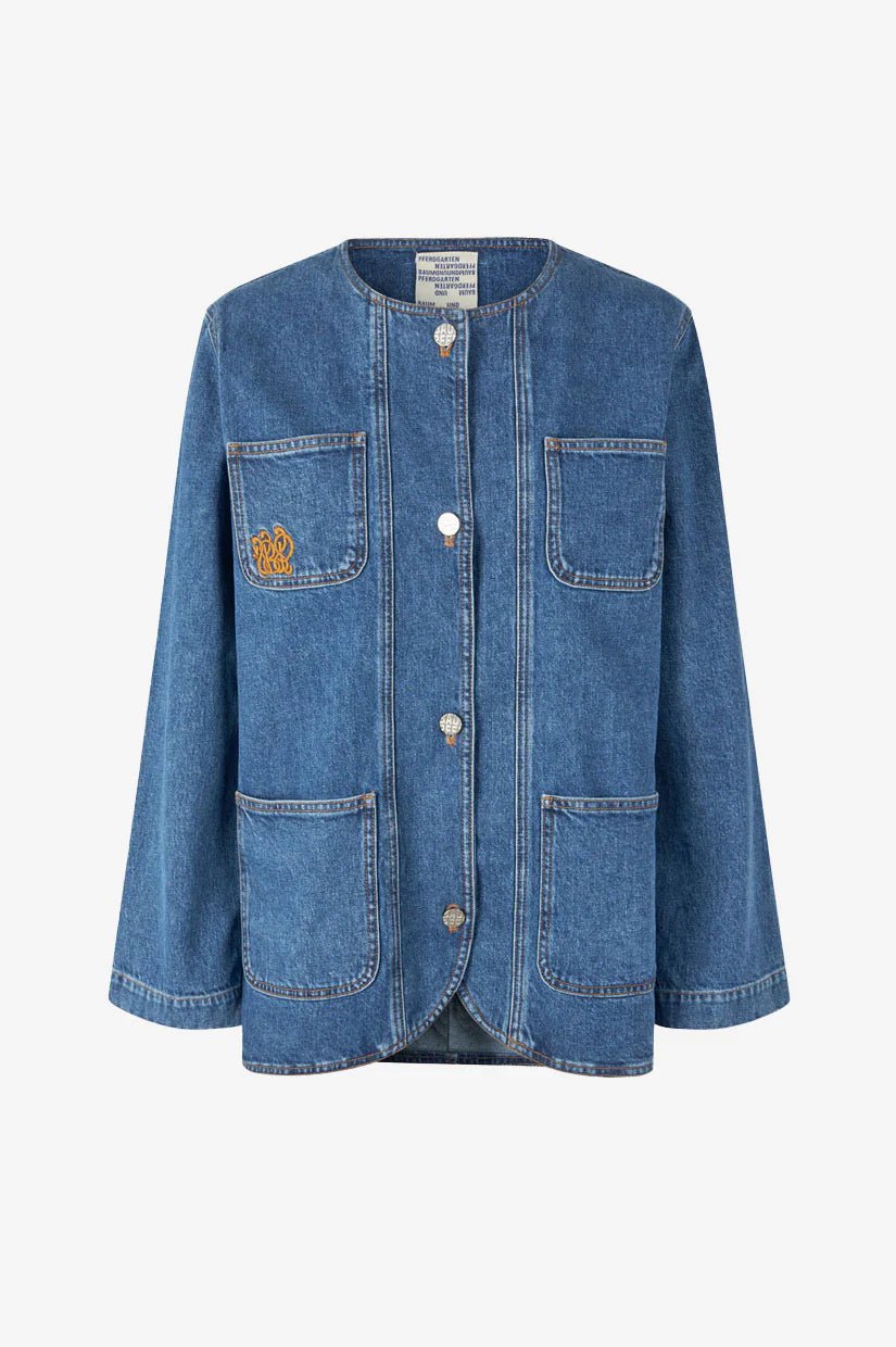 Baum Und Pferdgarten | Beata Jacket | Classic Blue Denim | Palm Boutique