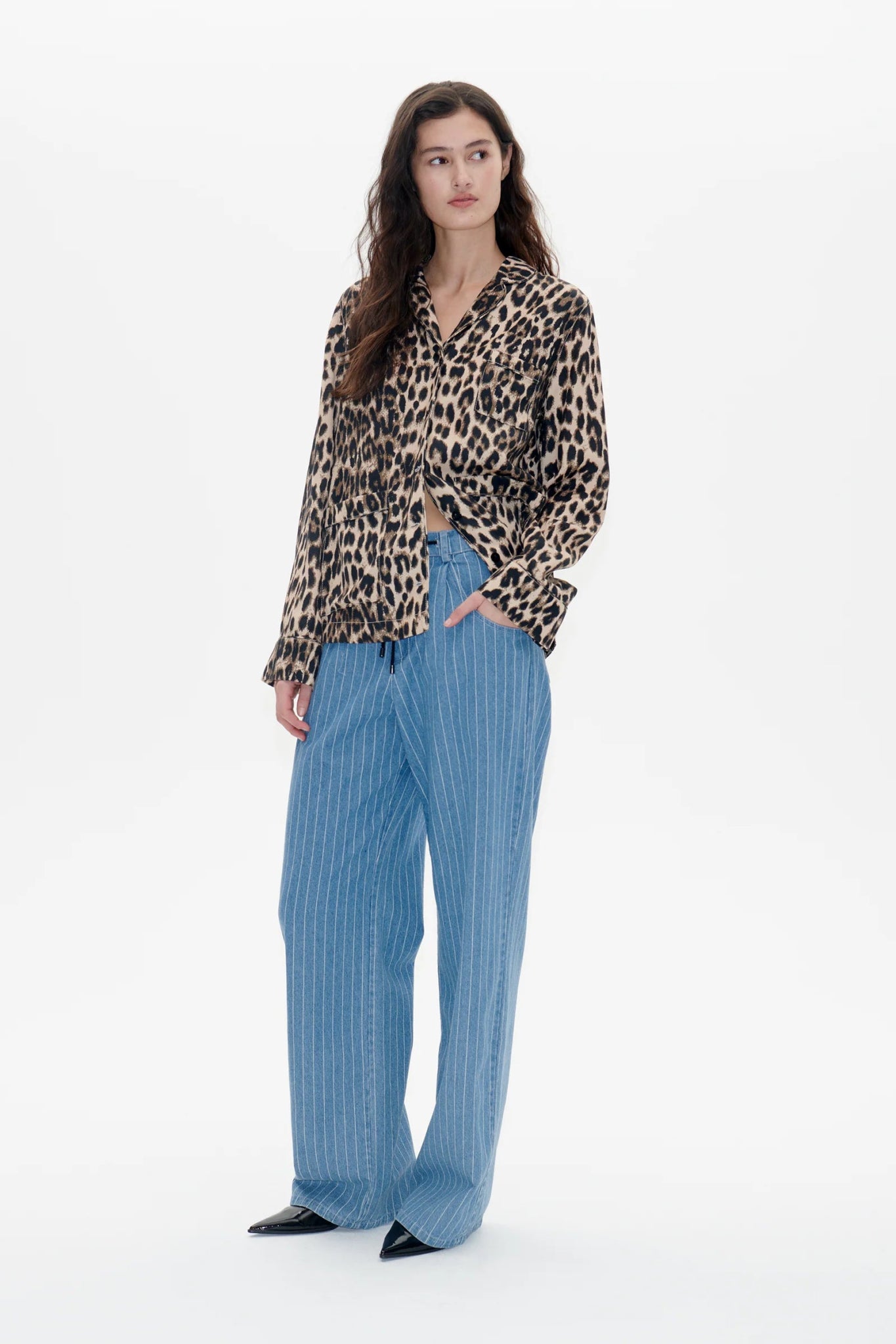 Baum Und Pferdgarten | Mehar Shirt | Brown Baum Leopard | Palm Boutique