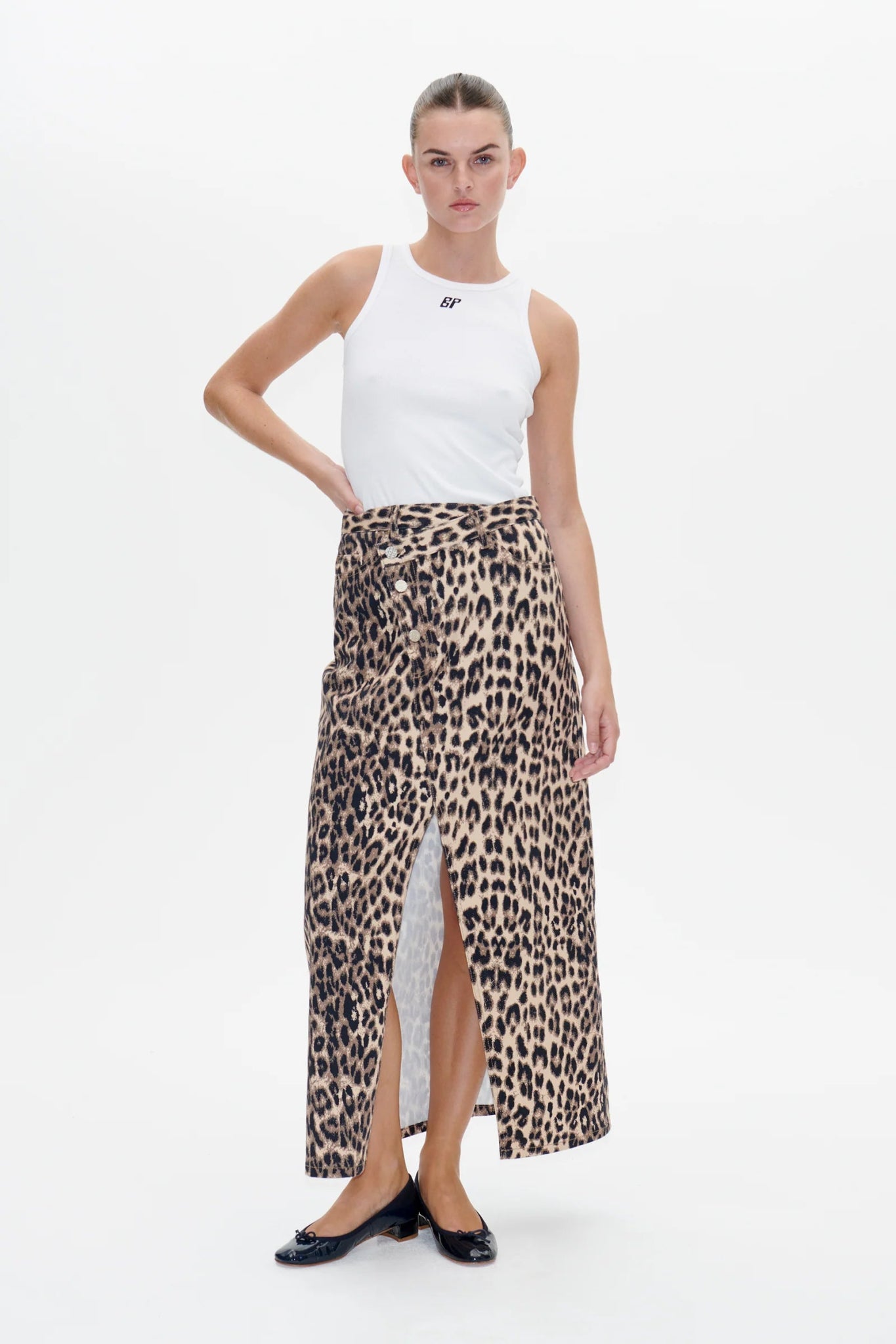 Baum Und Pferdgarten | Sigge Skirt | Brown Leopard | Palm Boutique