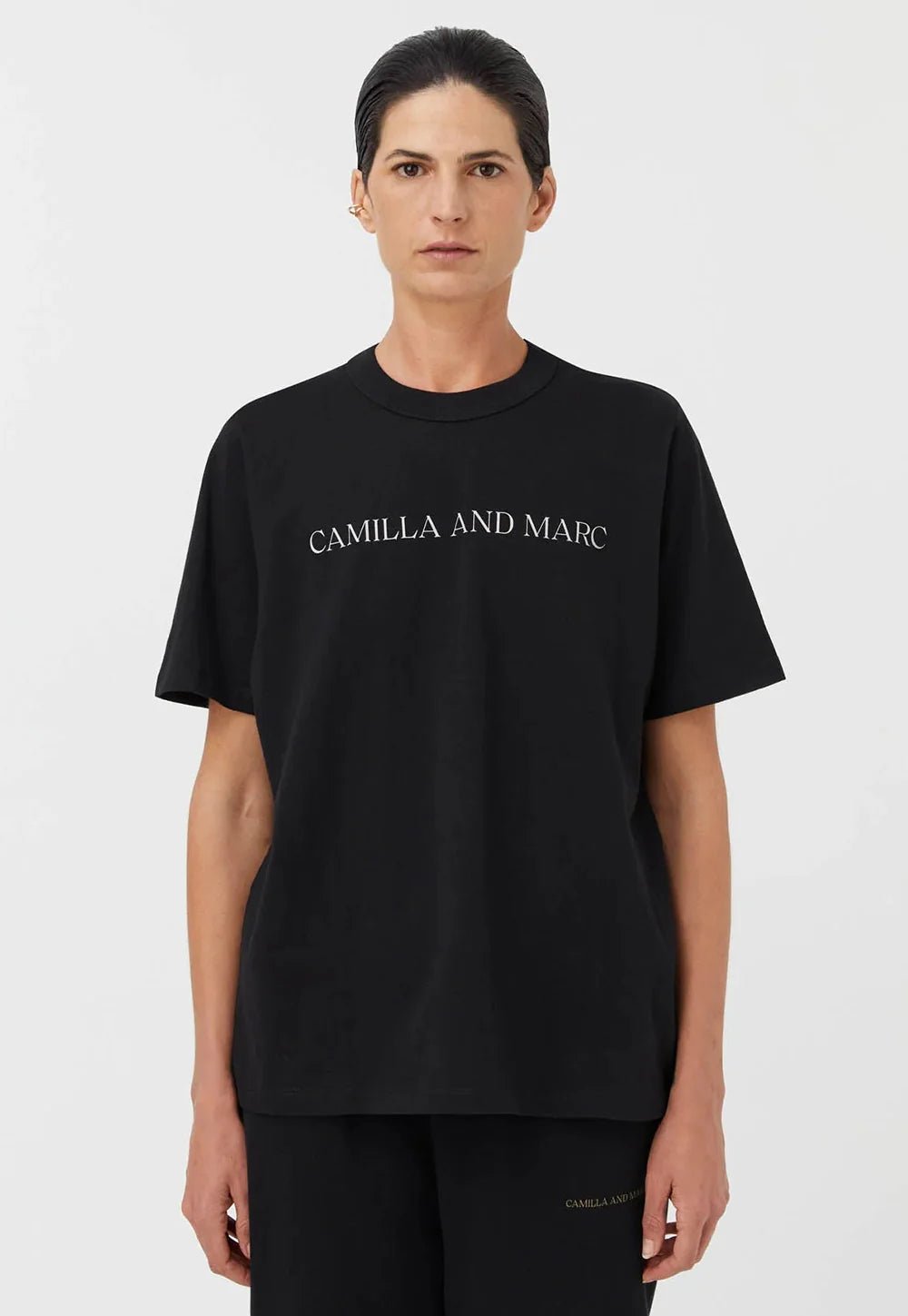 Camilla and Marc | Asher Tee | Black/Stone | Palm Boutique