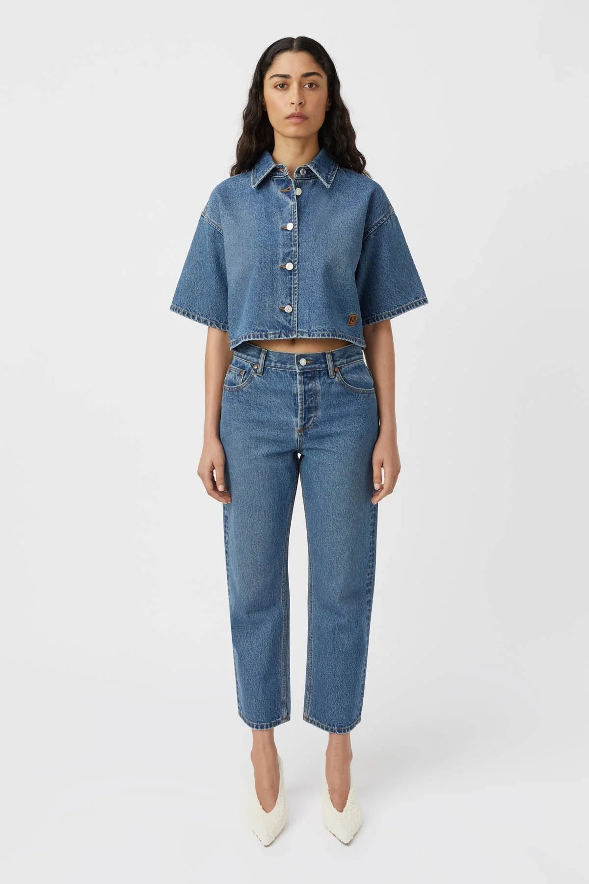 Camilla and Marc | Cortez Denim Shirt | Classic Blue | Palm Boutique