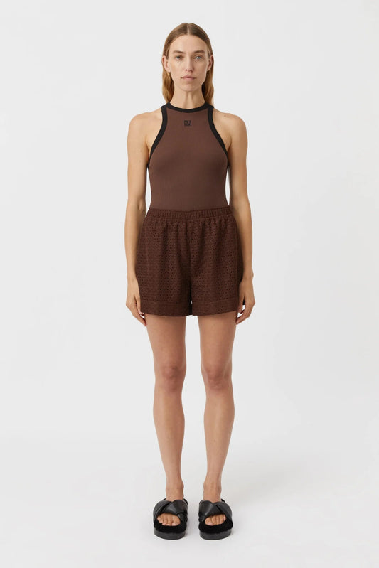 Camilla and Marc | Nora Tank | Mocha Black | Palm Boutique