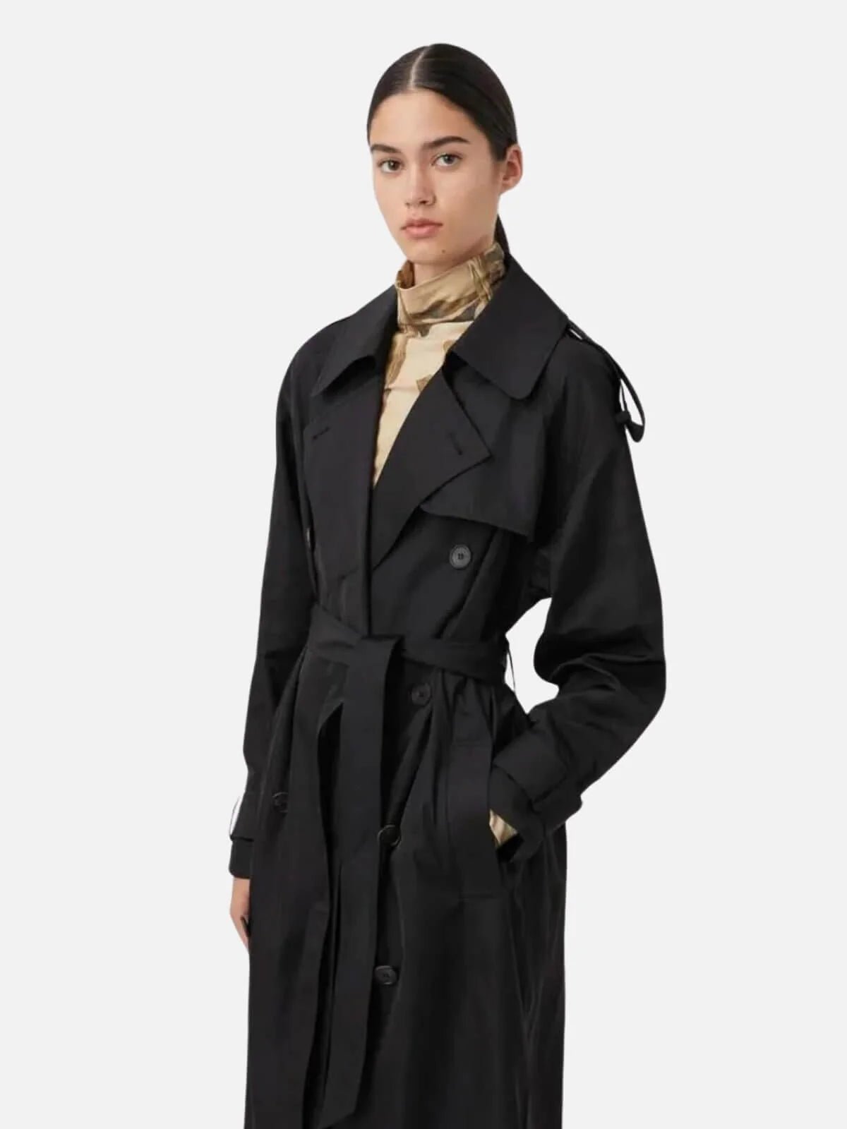 Camilla and Marc | Zen Nylon Trench | Black | Palm Boutique