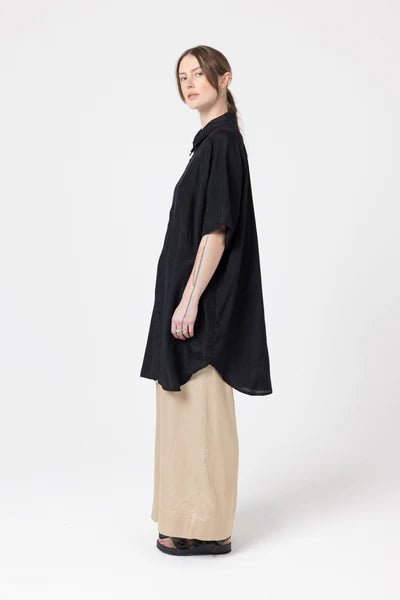 Company Of Strangers | Curve Shirt Jacket | Black | Palm Boutique