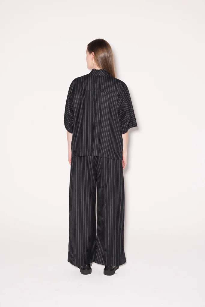 Company Of Strangers | Equal Top | Black Pinstripe | Palm Boutique