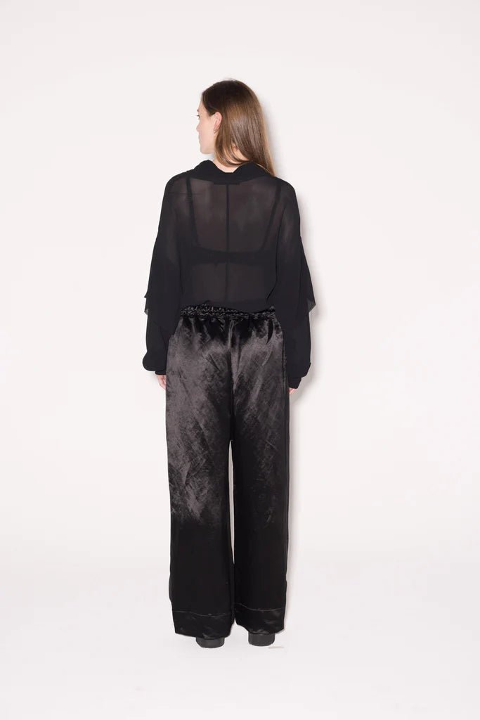 Company Of Strangers | System Pant | Black Sheen | Palm Boutique