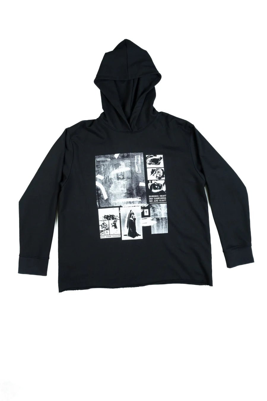 JPALM | Burning Night Hoodie | Black | Palm Boutique