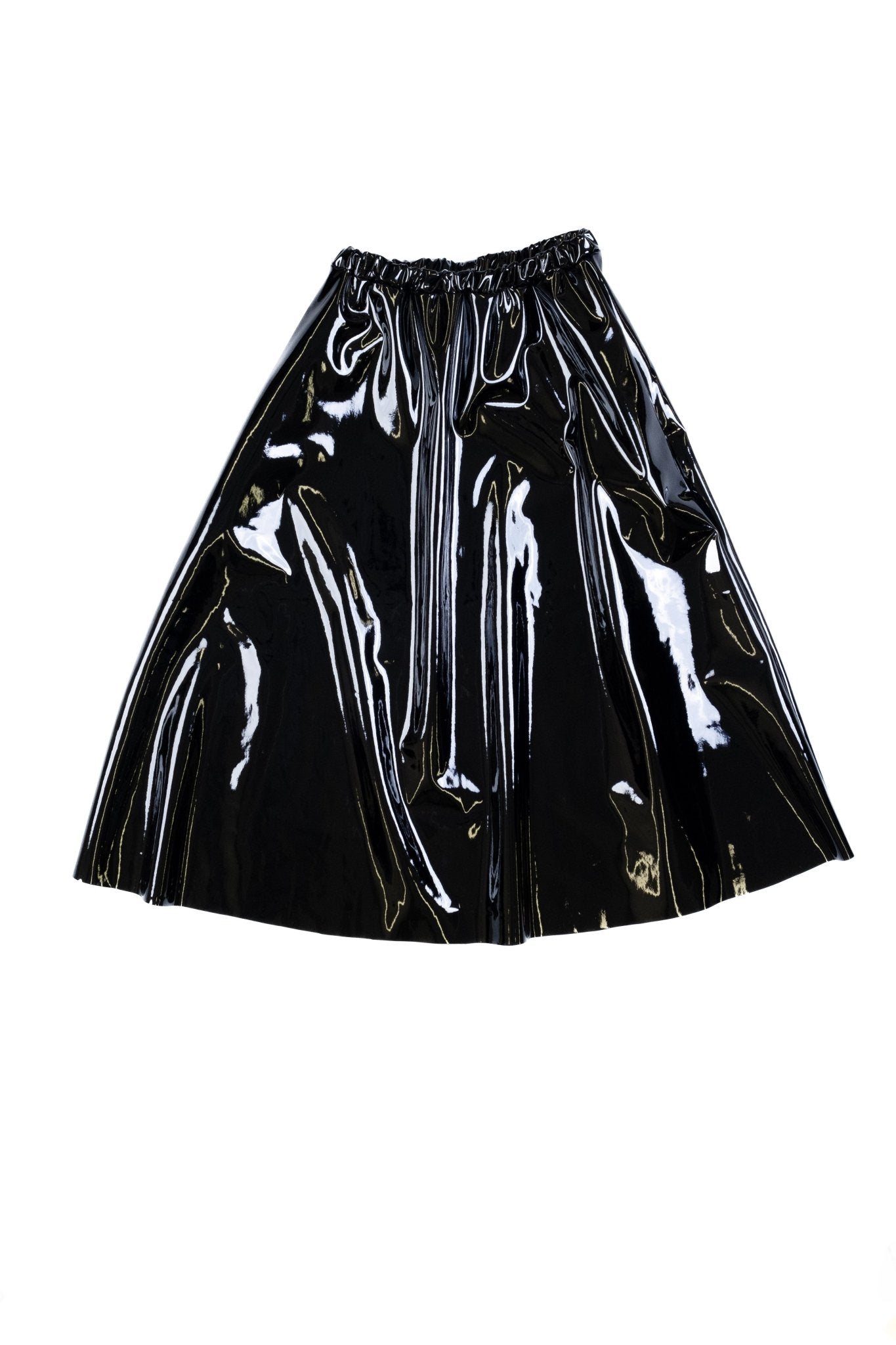 JPALM | Svart Skirt | Black PVC | Palm Boutique