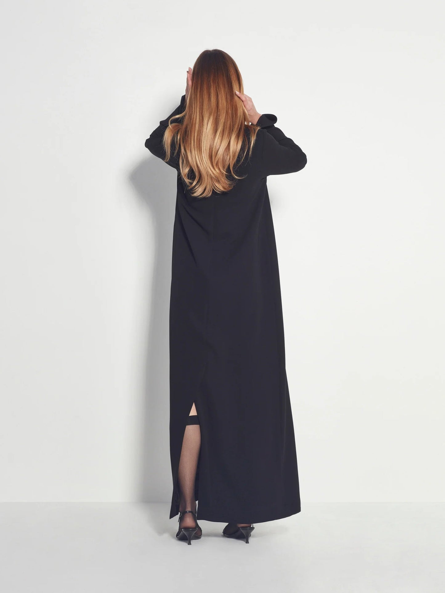 Juliette Hogan | Eastwick Dress (Luxe Suiting) | Black | Palm Boutique