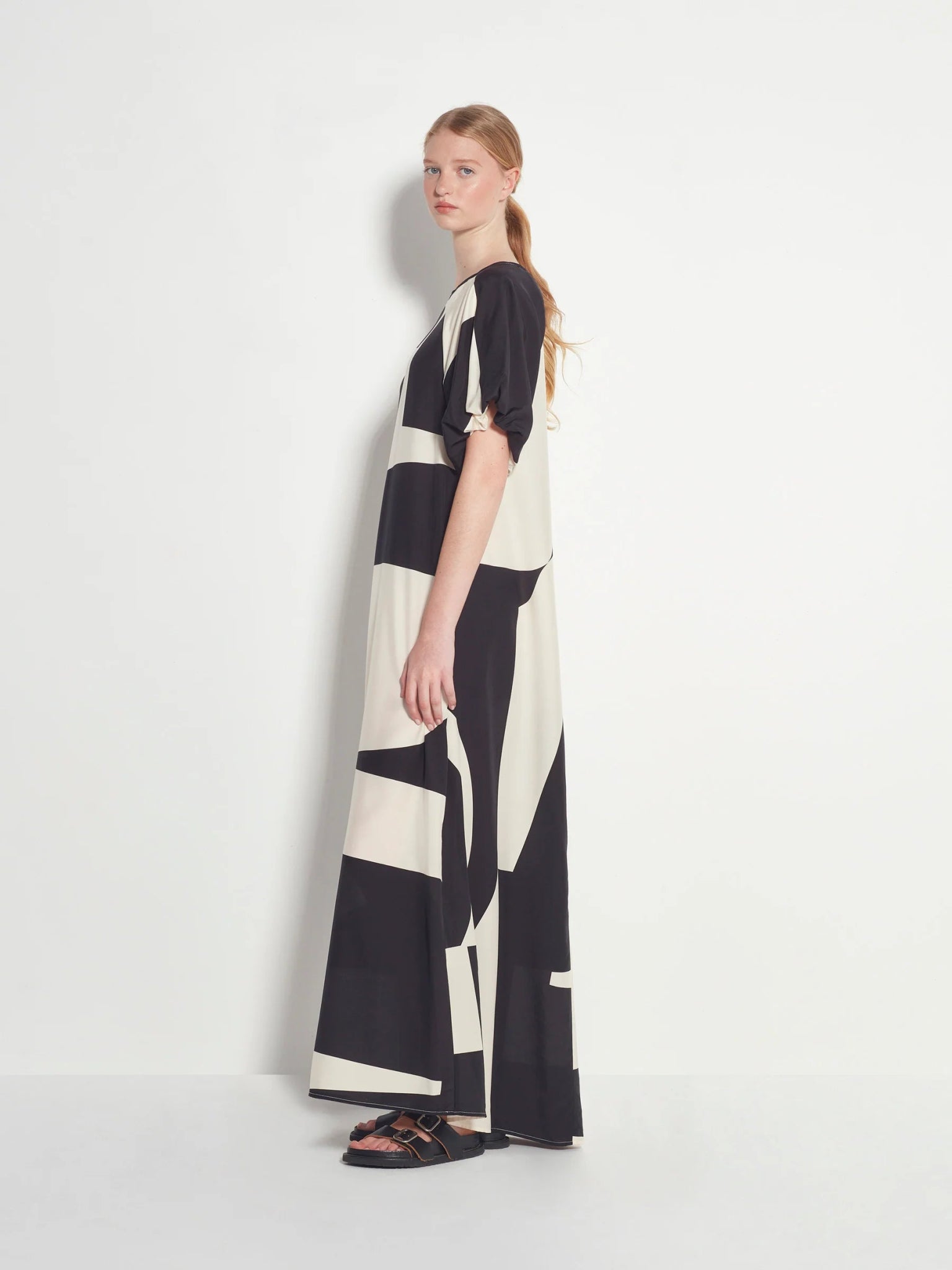 Juliette Hogan | Emmy Dress | (Silk Cotton) Collage | Palm Boutique