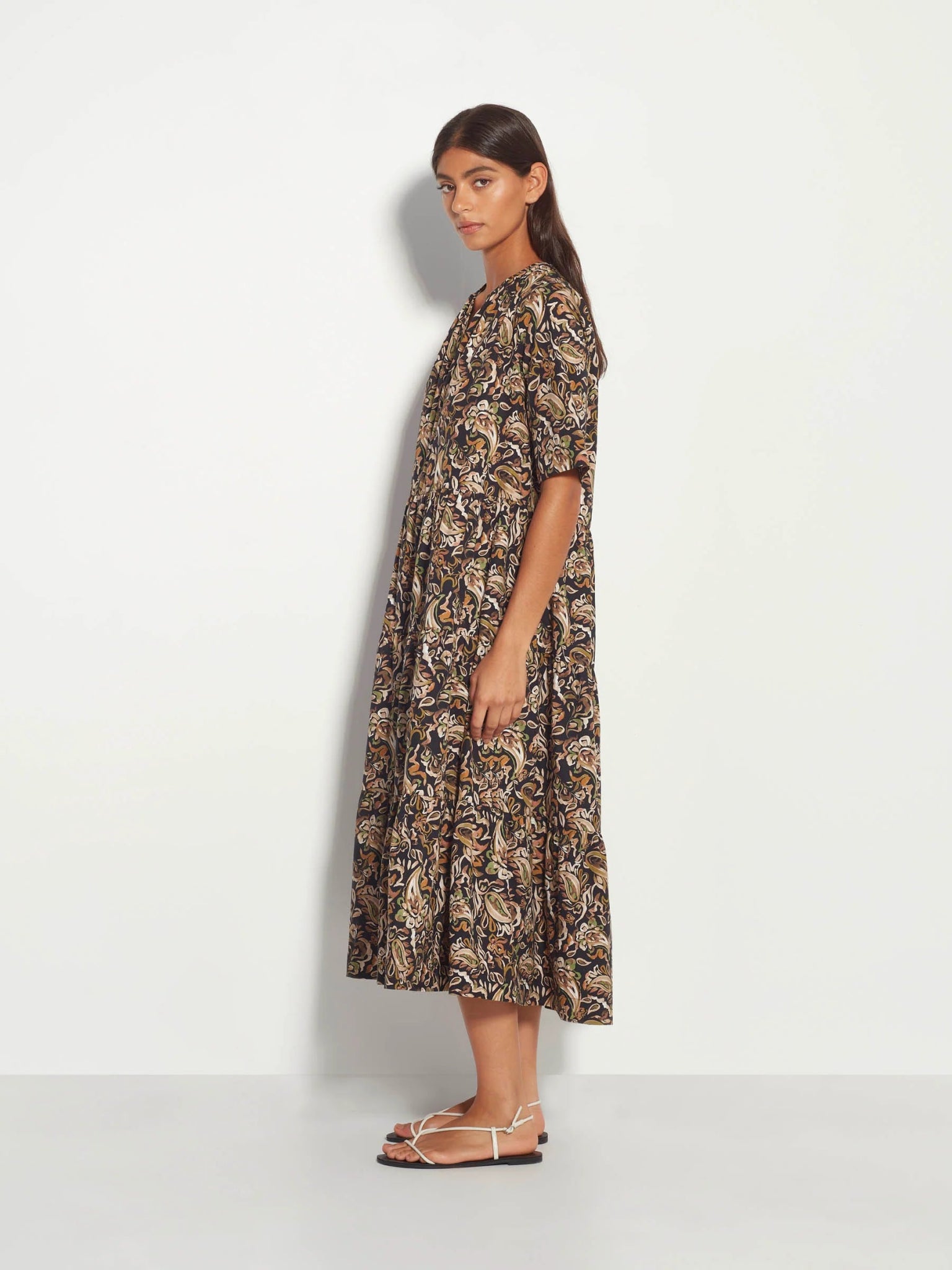 Juliette Hogan | Forever Tunic | Painterly Paisley | Palm Boutique