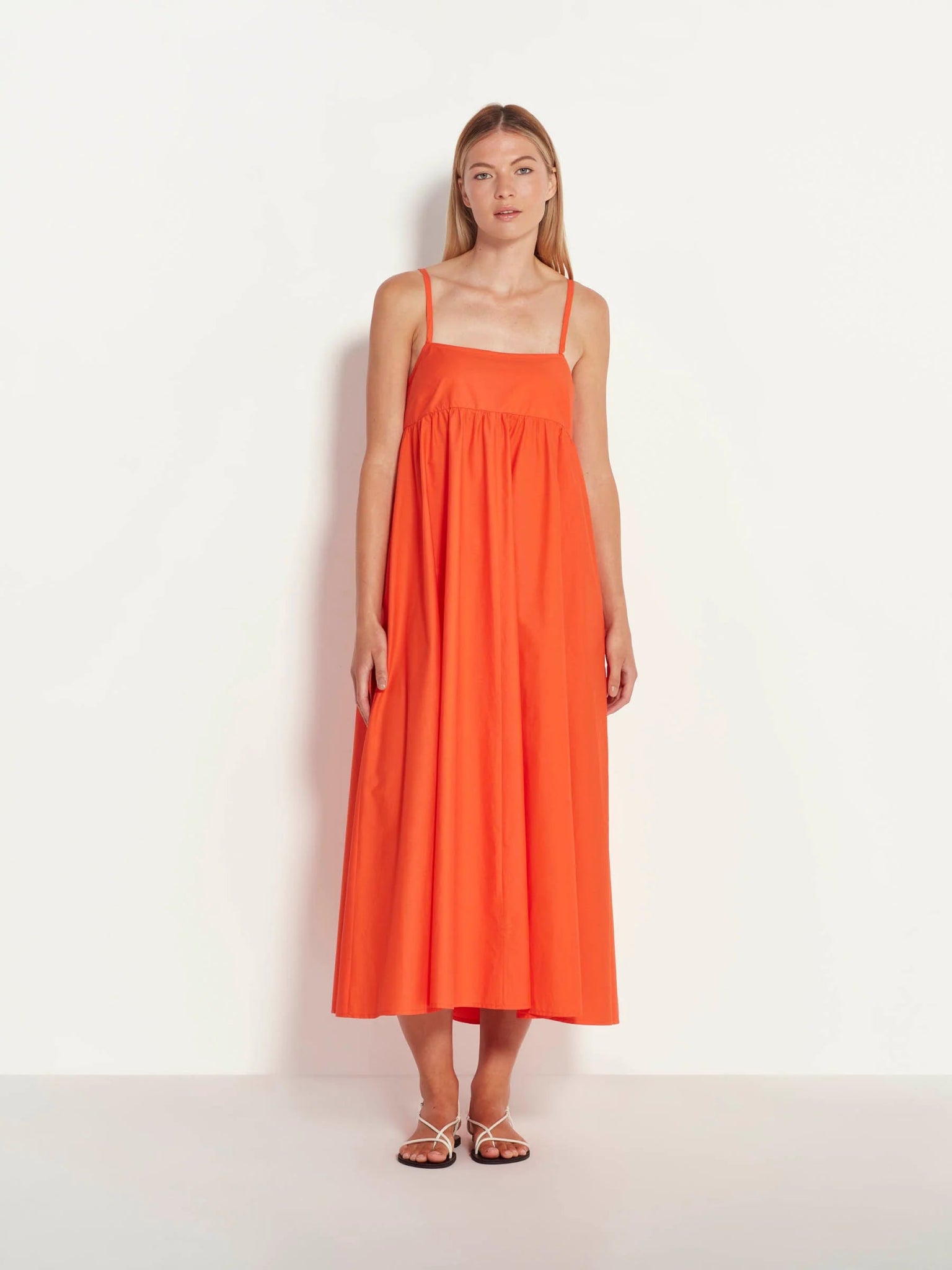 Juliette Hogan | Jasmine Dress | Tangerine | Palm Boutique