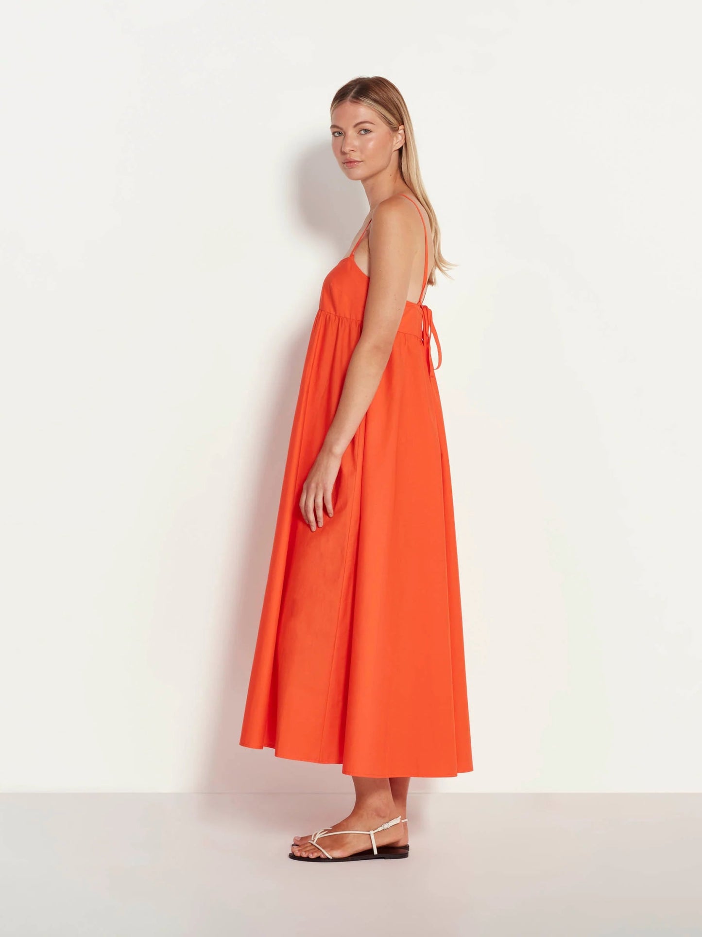 Juliette Hogan | Jasmine Dress | Tangerine | Palm Boutique