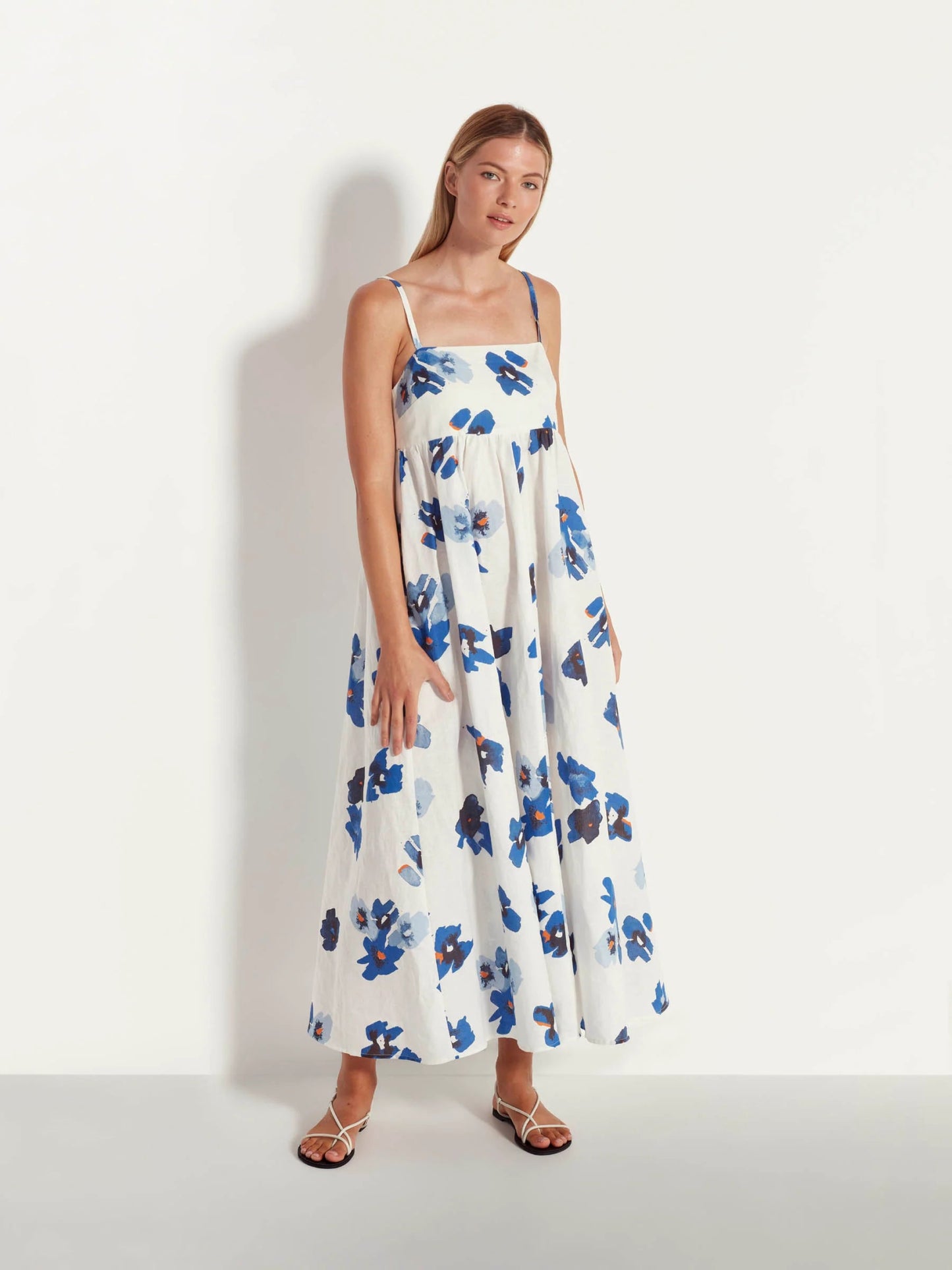 Juliette Hogan | Kate Dress | Bella Floral Bluebell | Palm Boutique