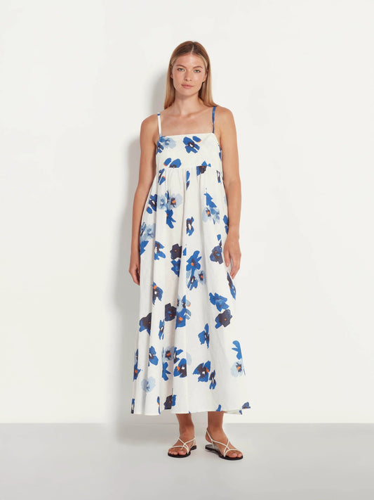 Juliette Hogan | Kate Dress | Bella Floral Bluebell | Palm Boutique