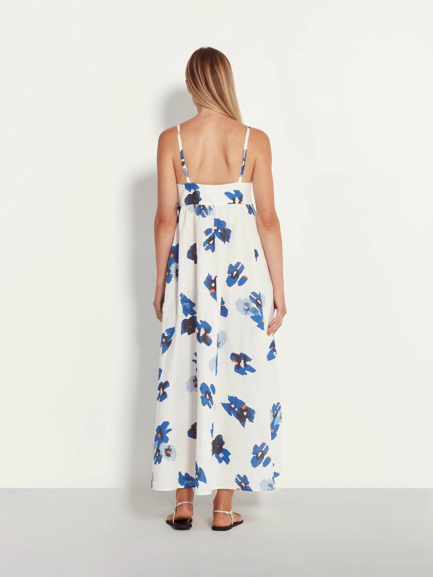 Juliette Hogan | Kate Dress | Bella Floral Bluebell | Palm Boutique