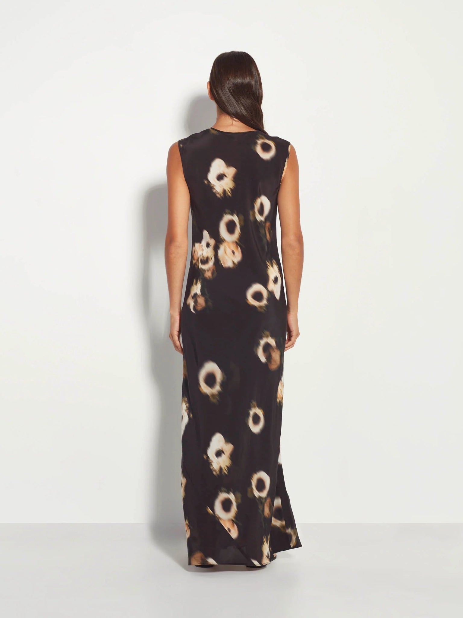 Juliette Hogan | Kenna Dress | Windflower Silk Noir | Palm Boutique