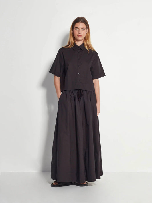 Juliette Hogan | Kev Skirt (Organic Cotton) | Black | Palm Boutique