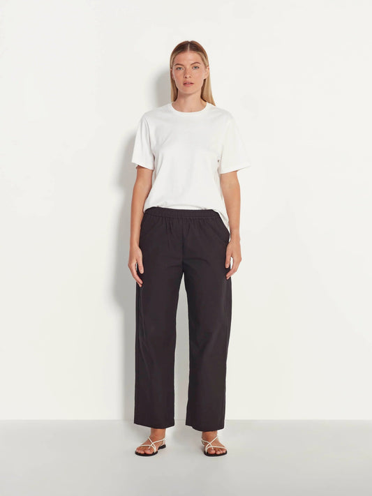 Juliette Hogan | Ko Trouser (Paper Cotton) | Black | Palm Boutique