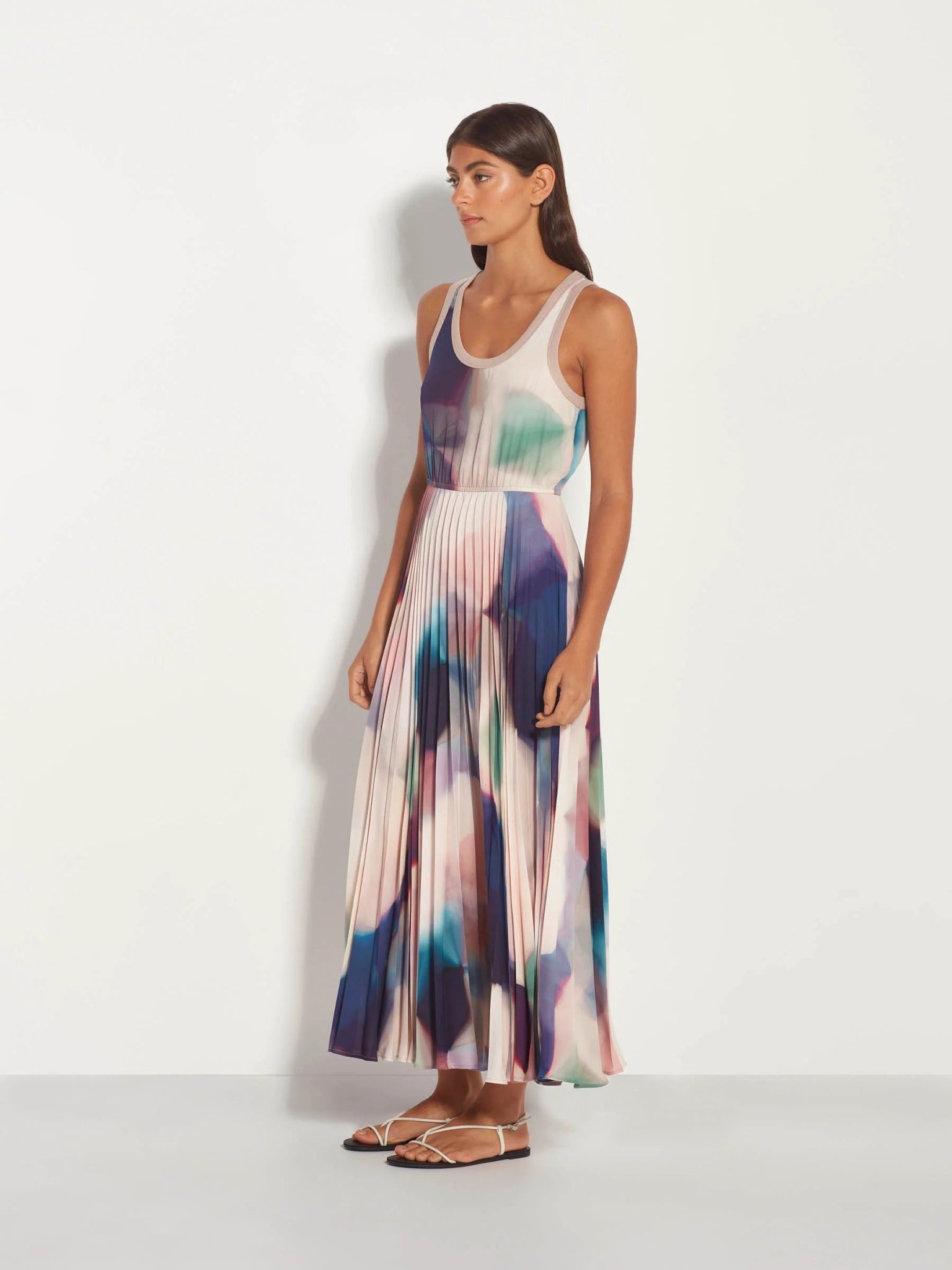 Juliette Hogan | Lillian Pleat Dress | Prism | Palm Boutique