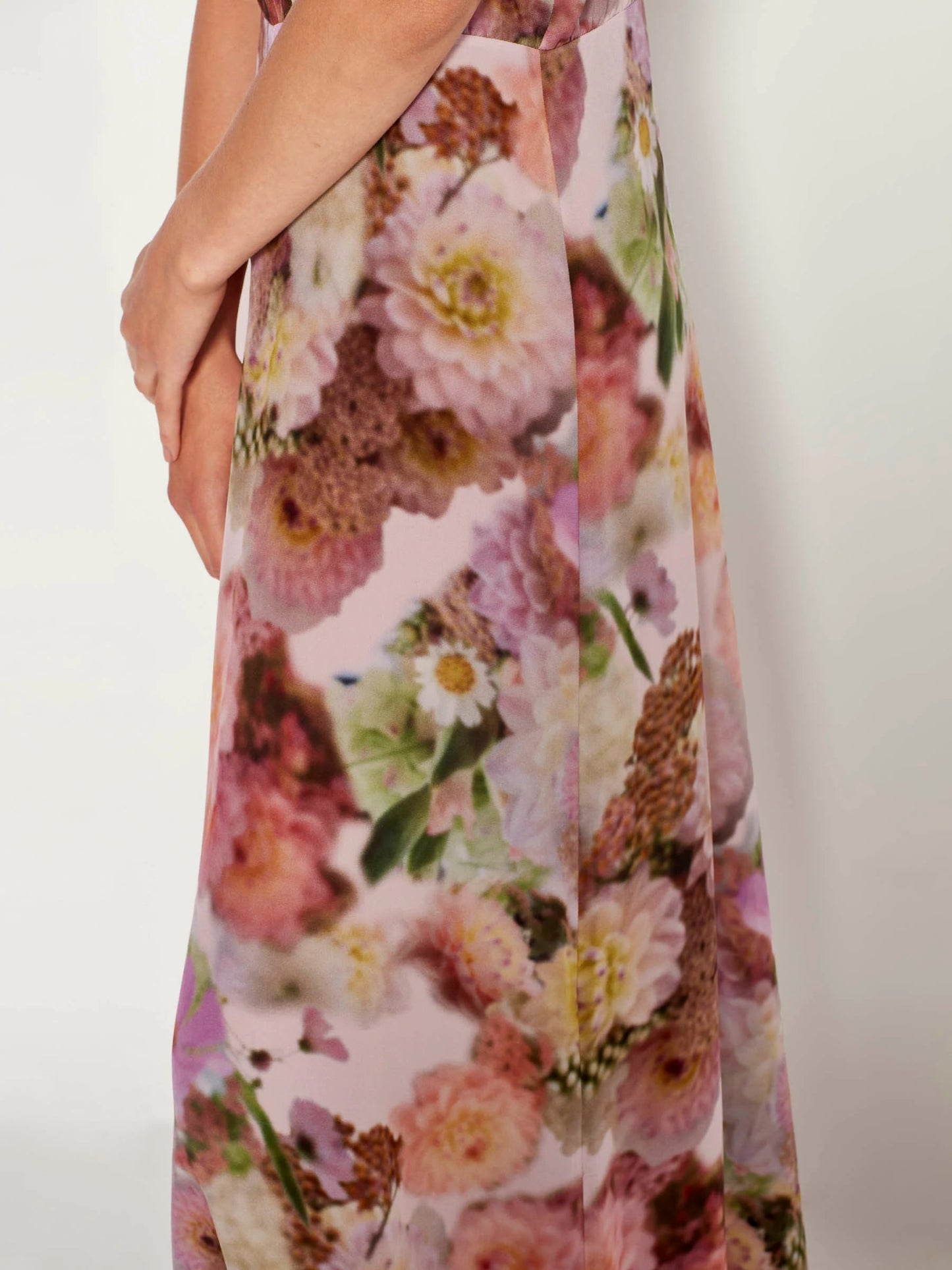 Juliette Hogan | Lorna Dress (Glass Flower Silk) Glaze | Palm Boutique