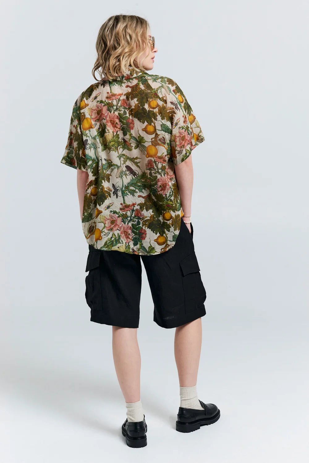 Karen Walker | Acadia Lounge Shorts | Black | Palm Boutique