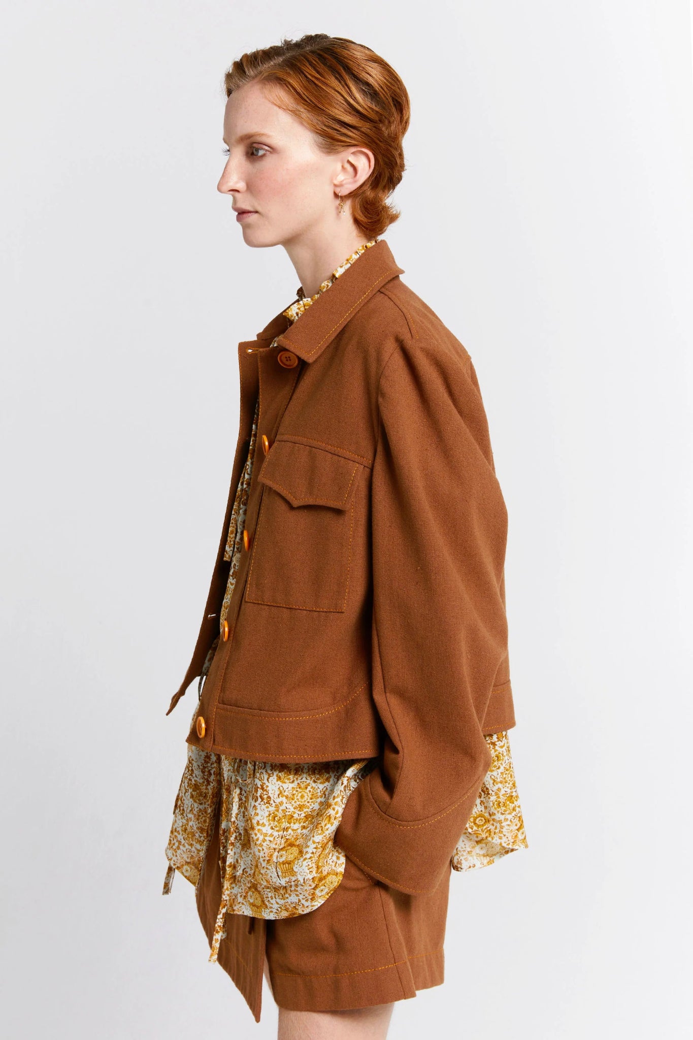 Karen Walker | Antiquarian Jacket | Chestnut | Palm Boutique