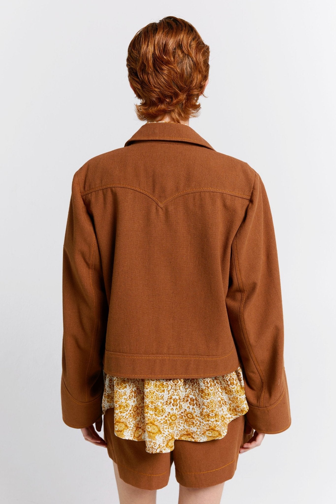 Karen Walker | Antiquarian Jacket | Chestnut | Palm Boutique