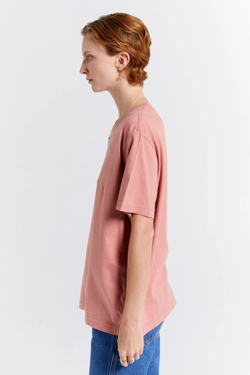 Karen Walker | Classic Cotton T.Shirt | Rose | Palm Boutique