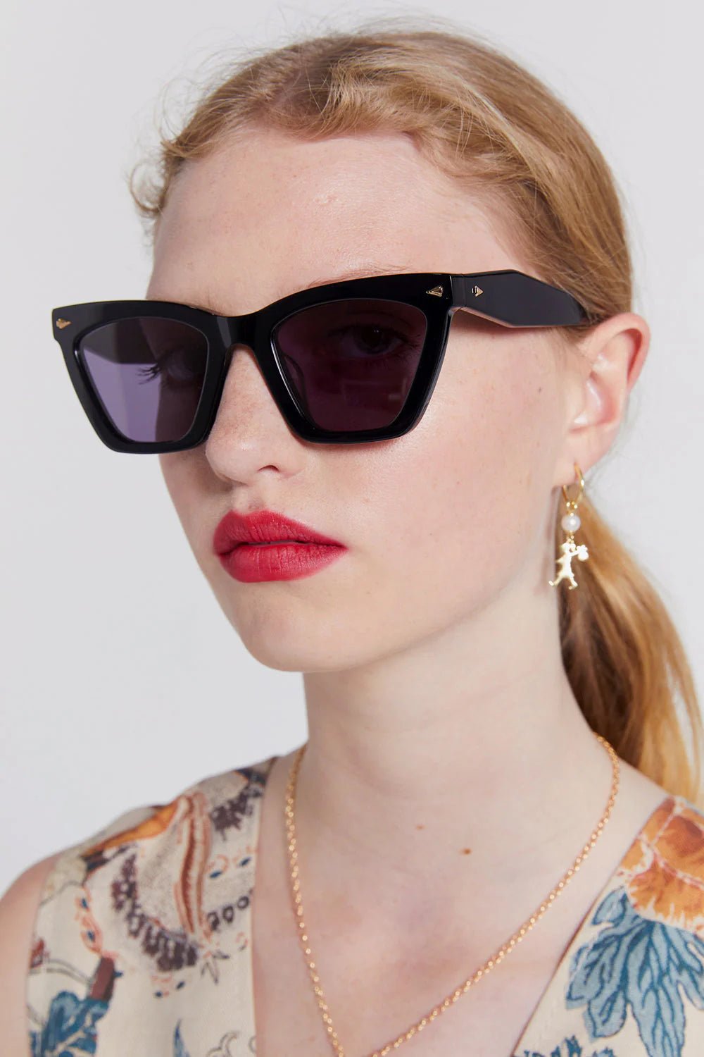 Karen Walker Eyewear | Spellbound | Black | Palm Boutique