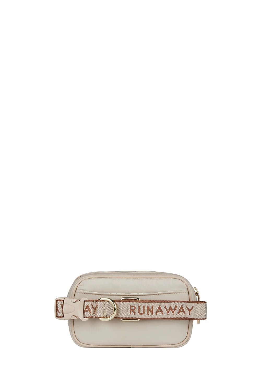 Karen Walker | Runaway Mini Belt Bag | Macadamia/Chestnut | Palm Boutique