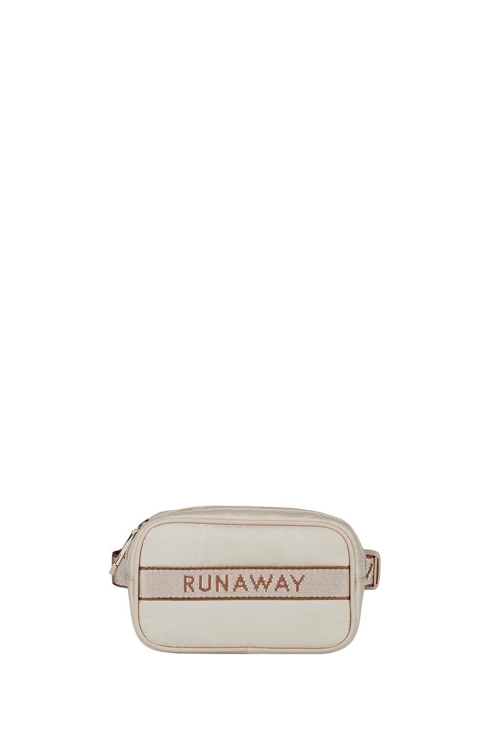 Karen Walker | Runaway Mini Belt Bag | Macadamia/Chestnut | Palm Boutique