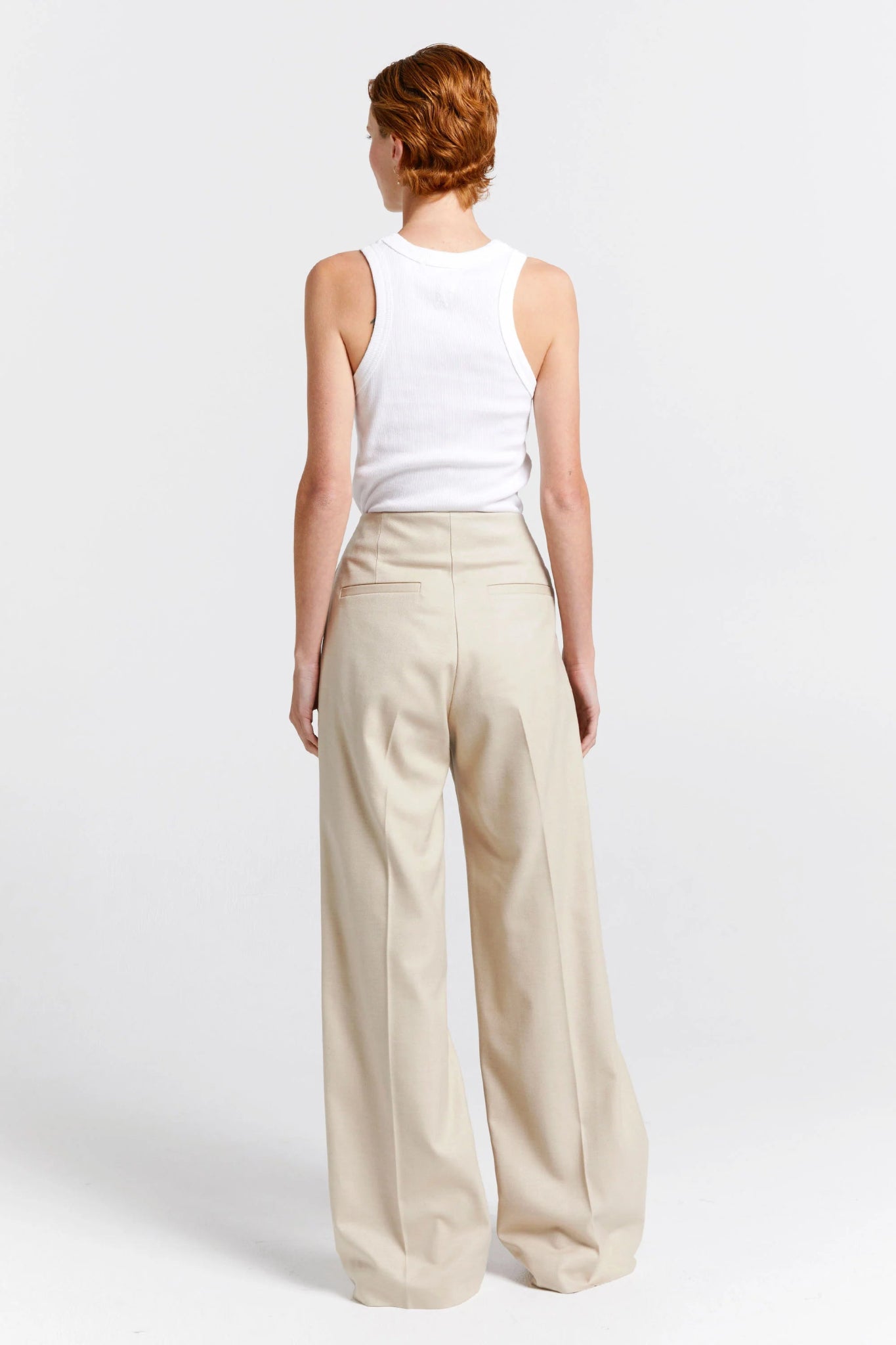 Karen Walker | Vestige Trousers | Natural | Palm Boutique