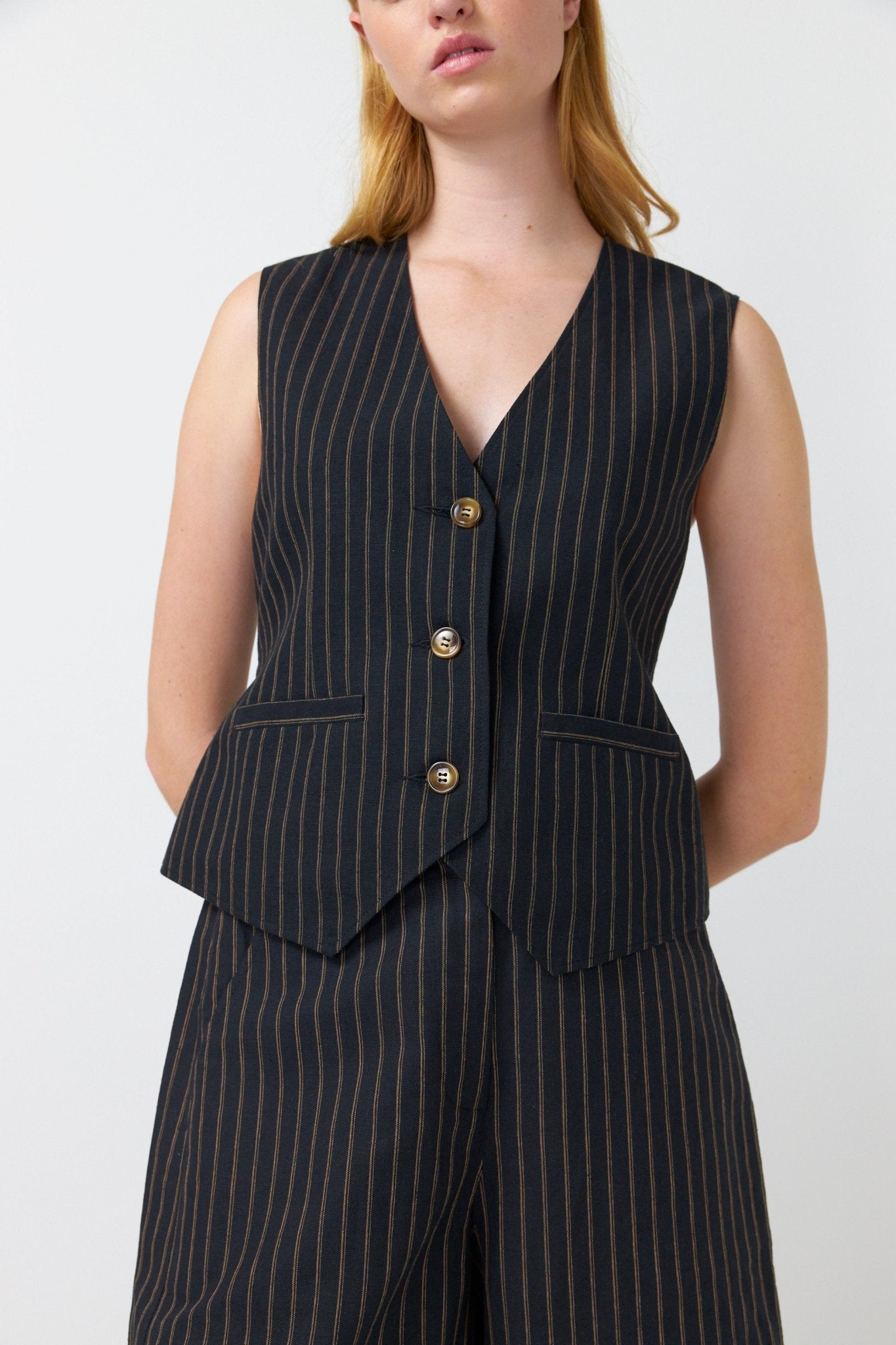 Kate Sylvester | Baba Waistcoat | Black | Palm Boutique