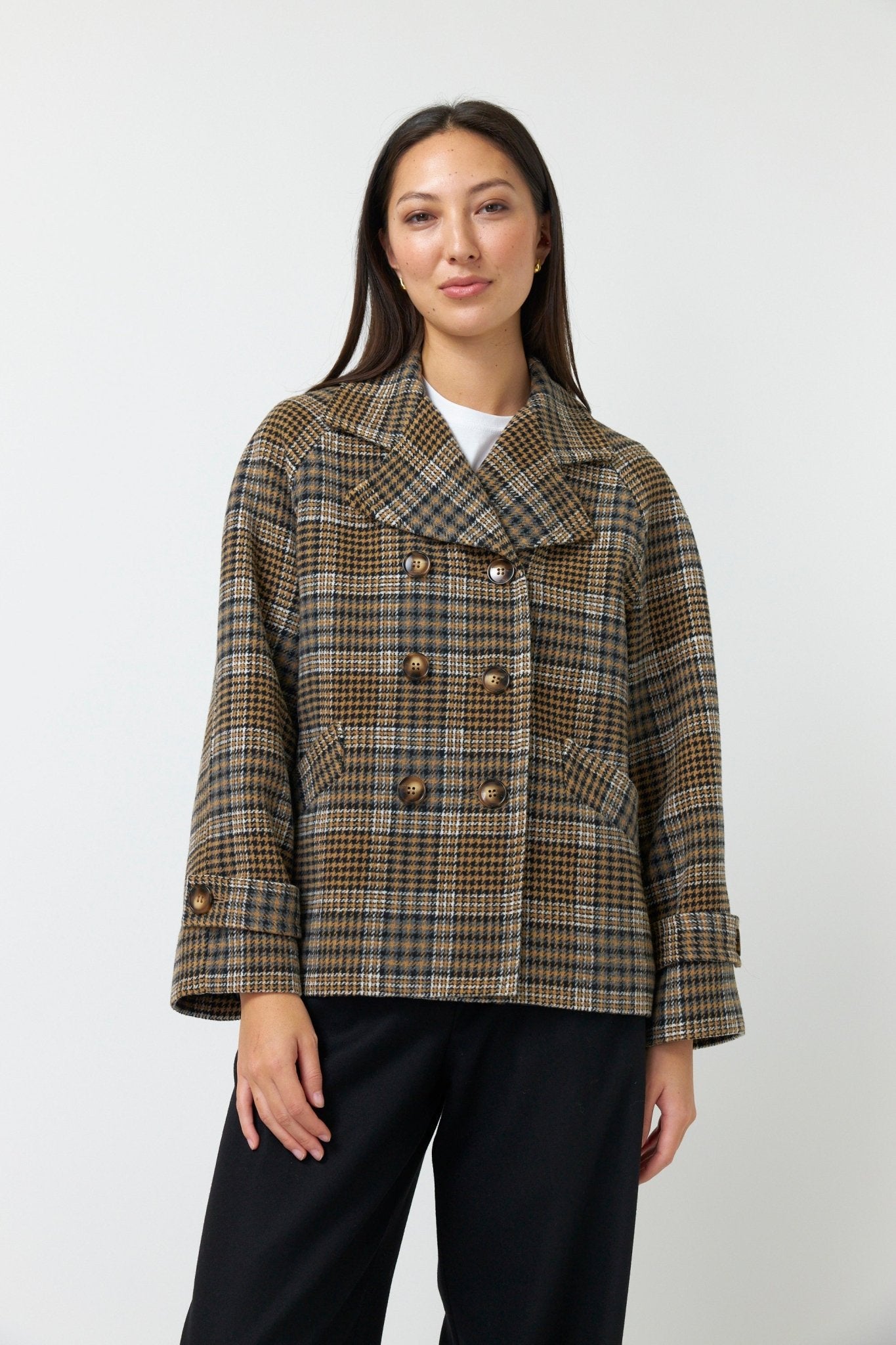 Kate Sylvester | Brooke Jacket | Plaid | Palm Boutique