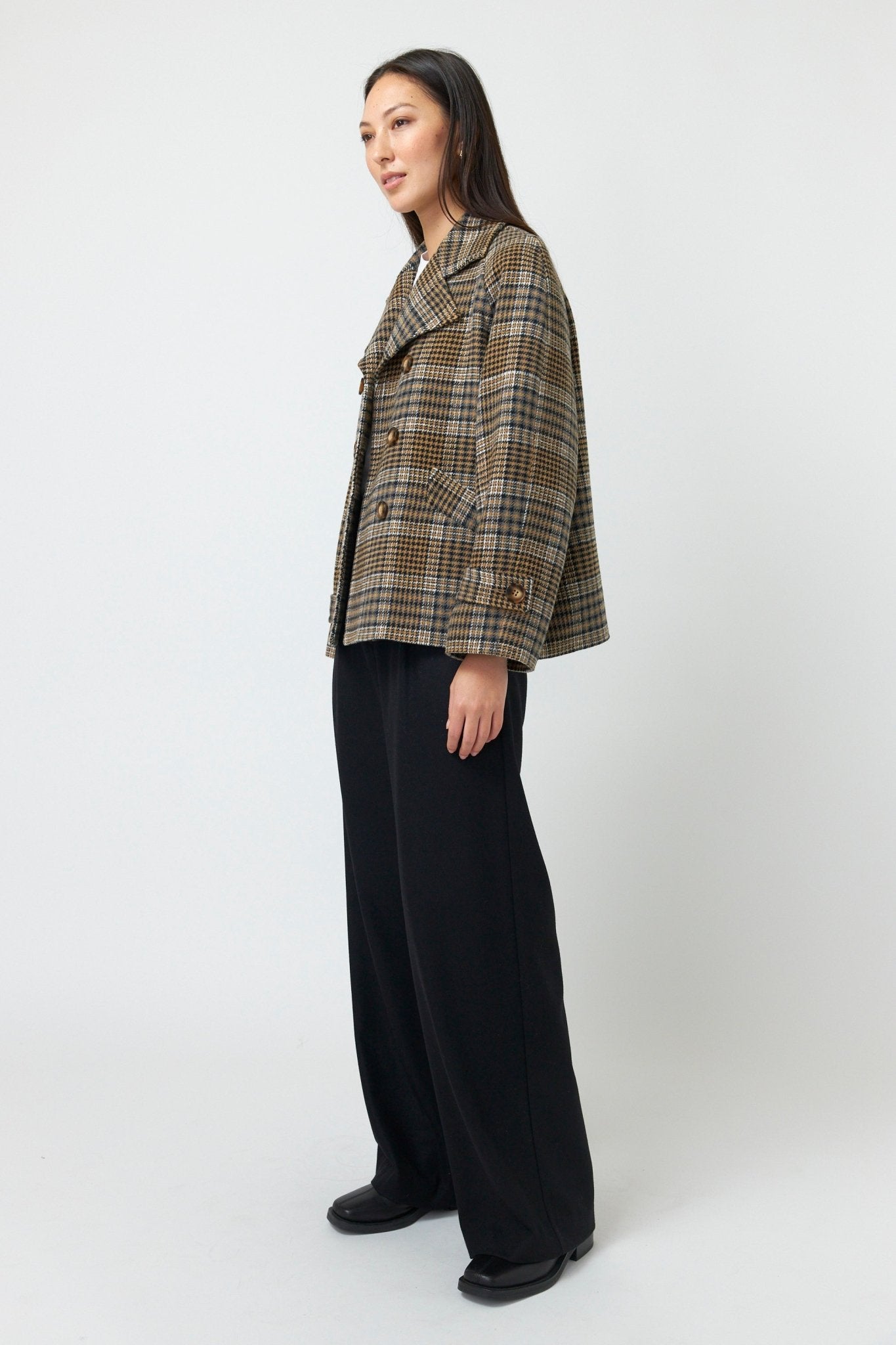 Kate Sylvester | Brooke Jacket | Plaid | Palm Boutique