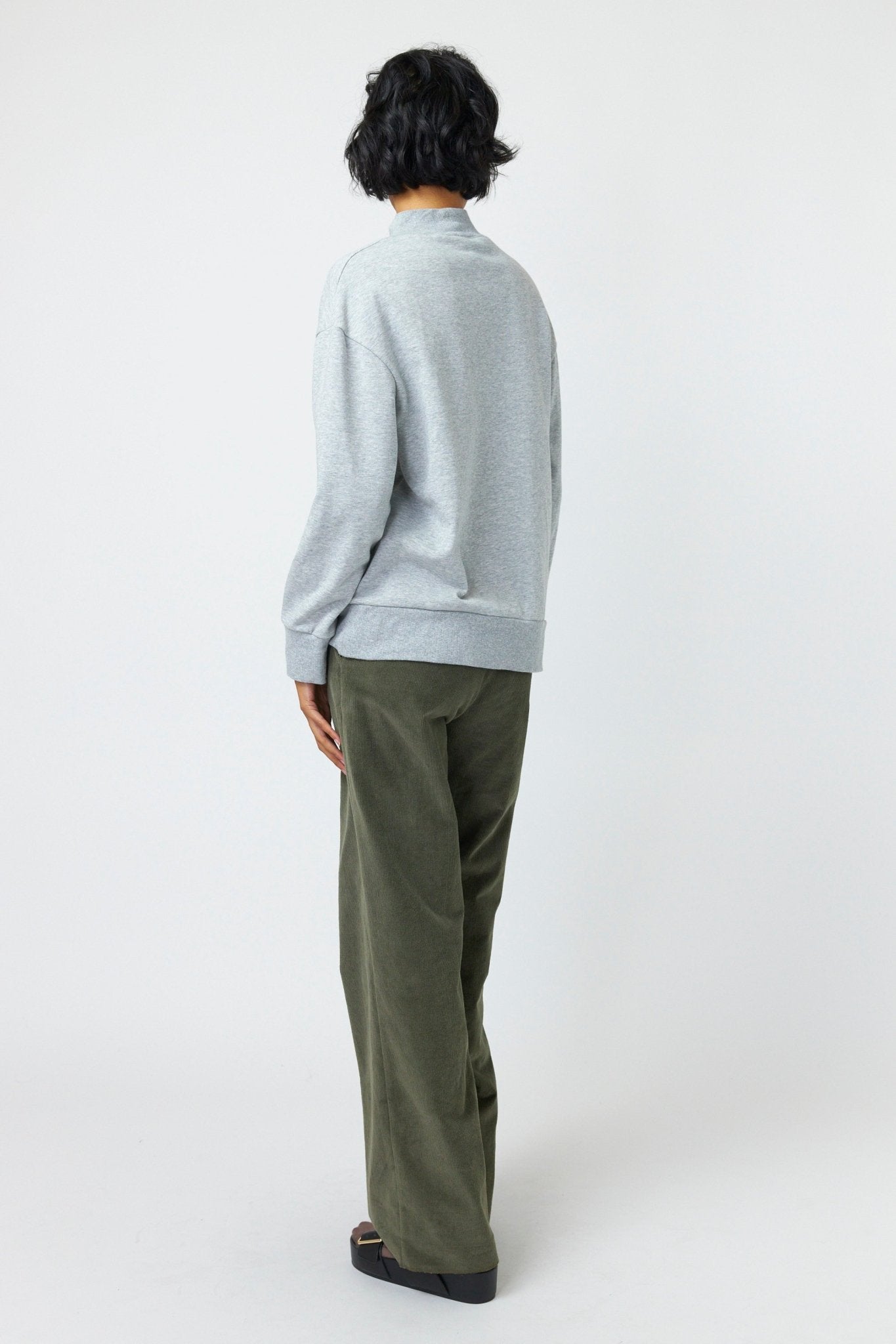 Kate Sylvester | Cord Trouser | Olive | Palm Boutique