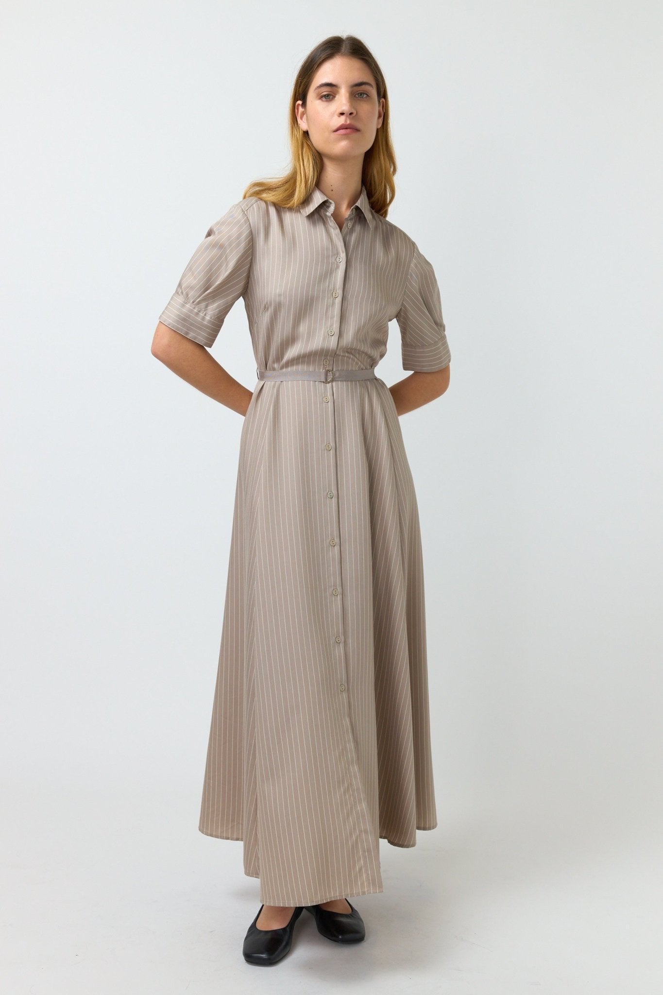 Kate Sylvester | Freya Dress | Sand | Palm Boutique