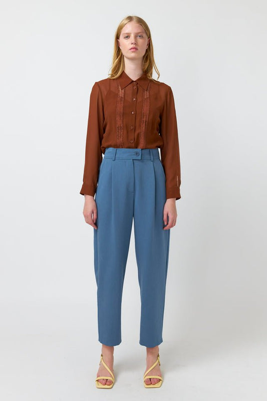 Kate Sylvester | Kato Shirt | Tobacco | Palm Boutique