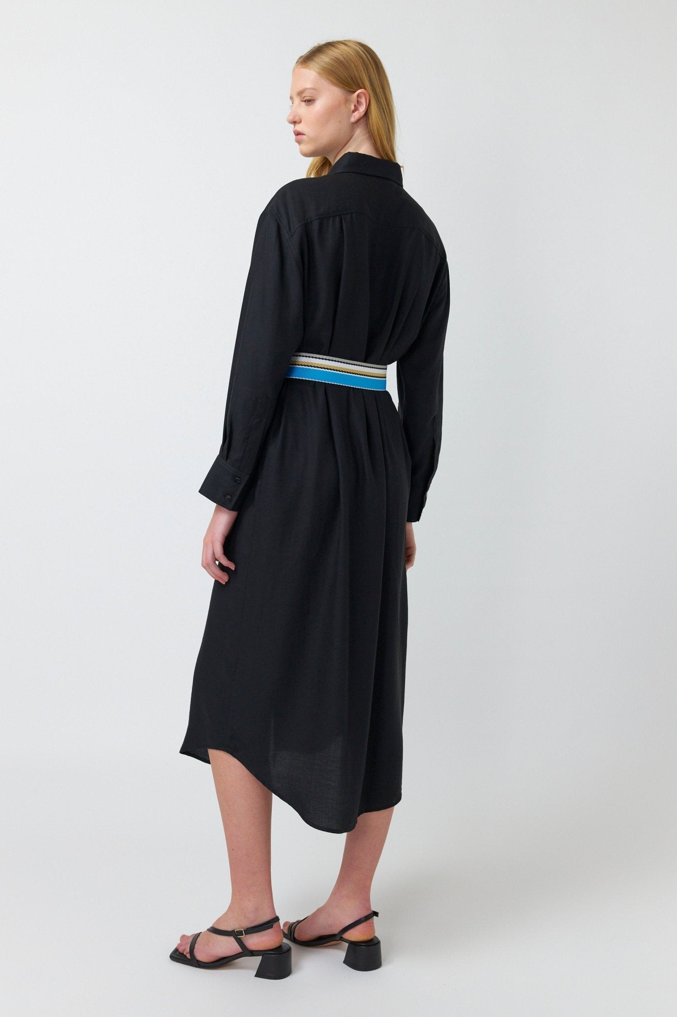 Kate Sylvester | Maris Shirt Dress | Black | Palm Boutique