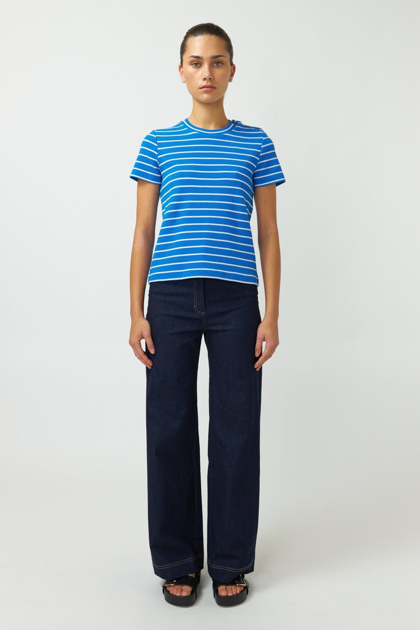 Kate Sylvester | Nautical T-Shirt | Blue | Palm Boutique