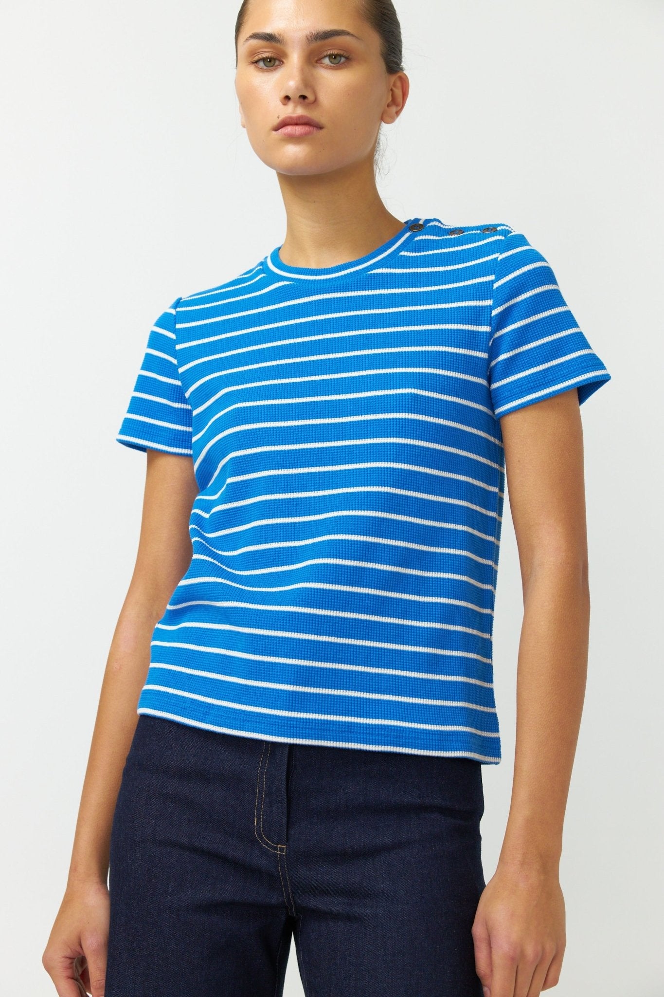 Kate Sylvester | Nautical T-Shirt | Blue | Palm Boutique