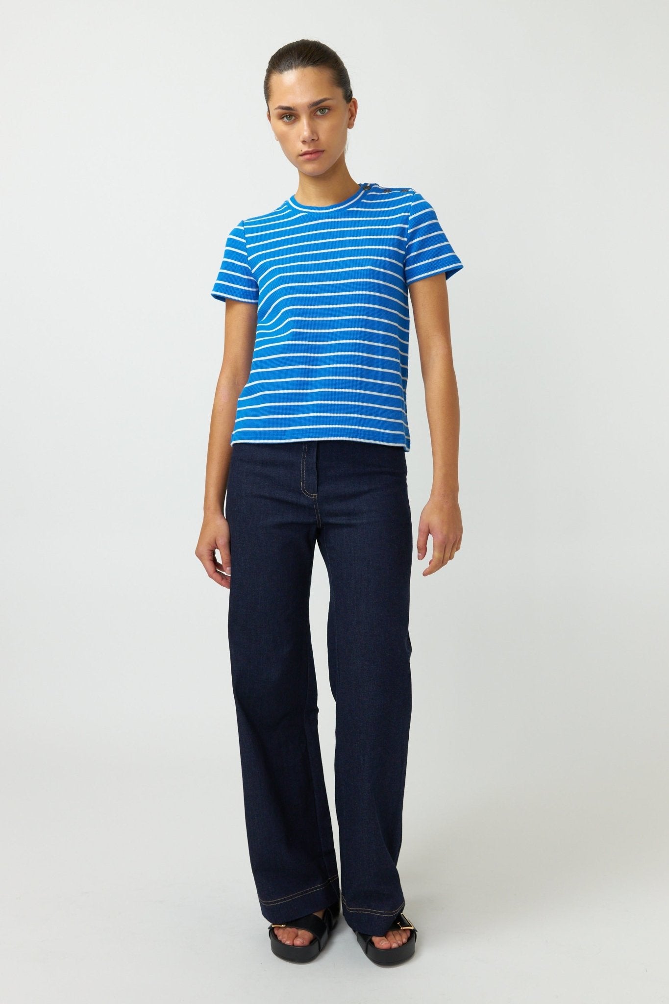 Kate Sylvester | Nautical T-Shirt | Blue | Palm Boutique