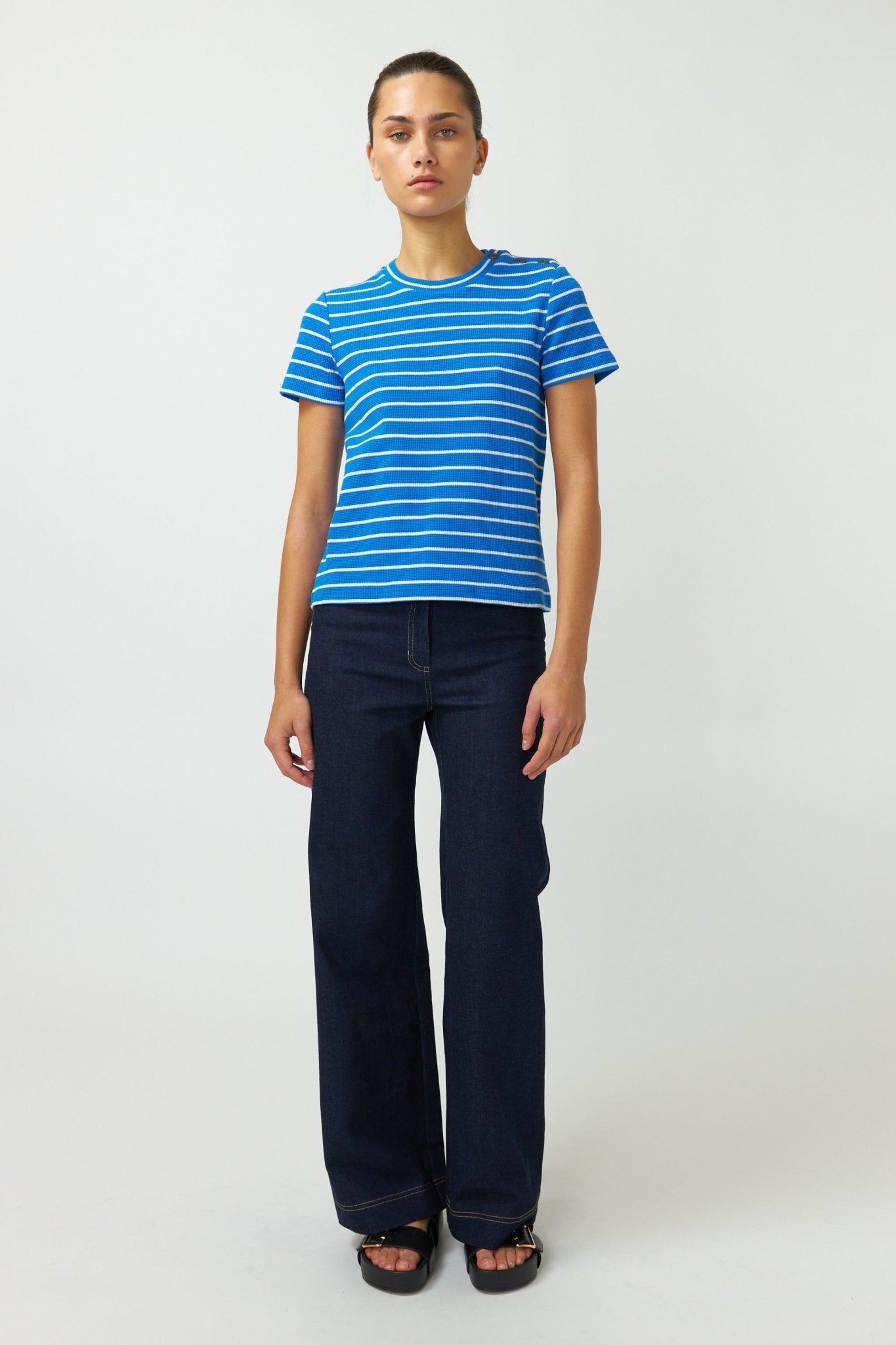 Kate Sylvester | Nautical T-Shirt | Blue | Palm Boutique