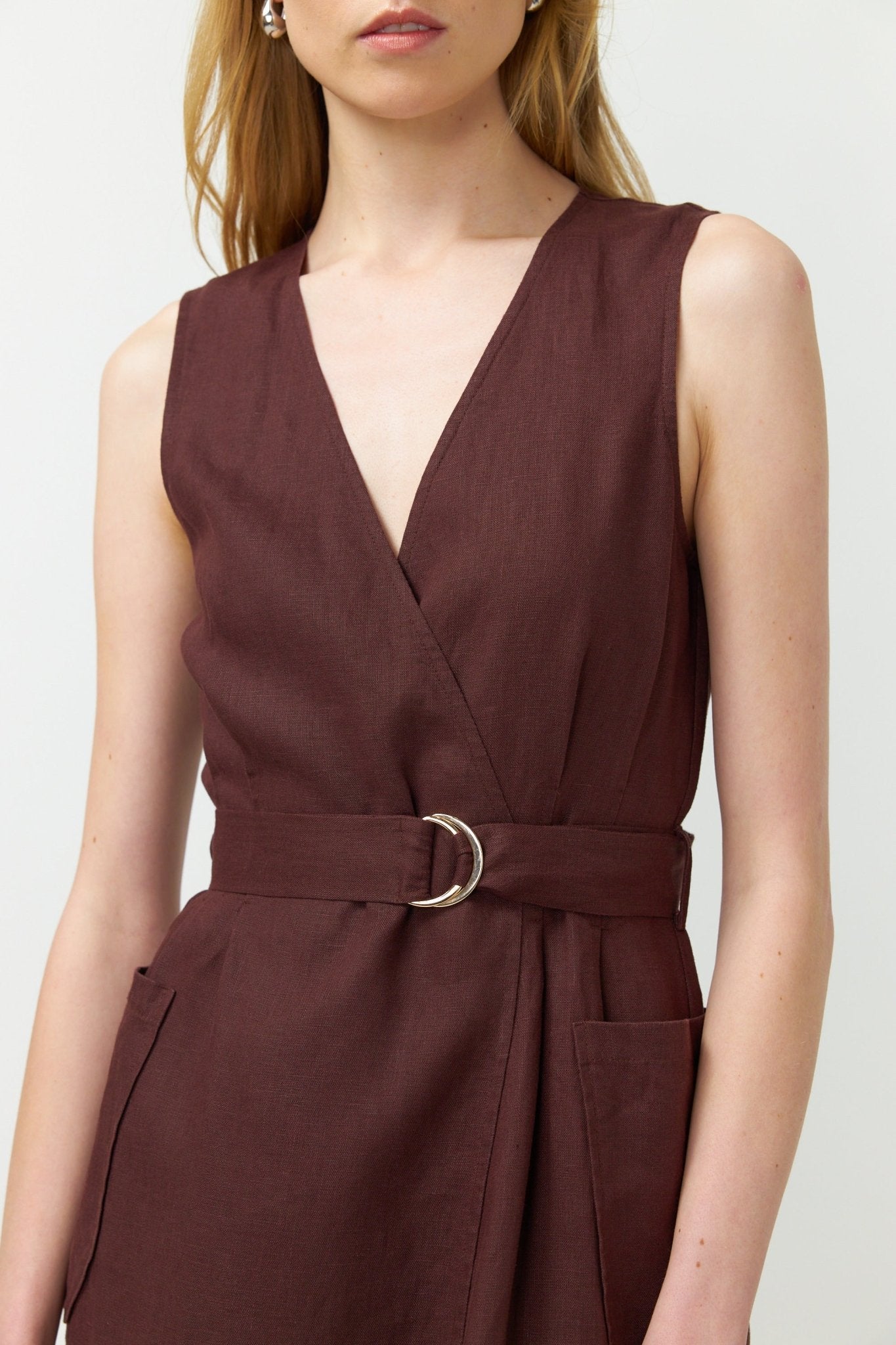 Kate Sylvester | Neva Dress | Espresso | Palm Boutique