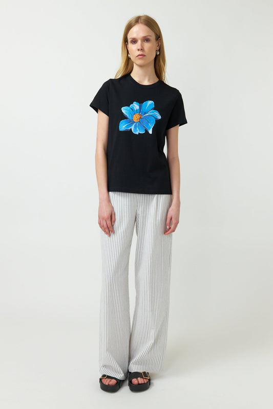 Kate Sylvester | Painted T-Shirt | Black | Palm Boutique